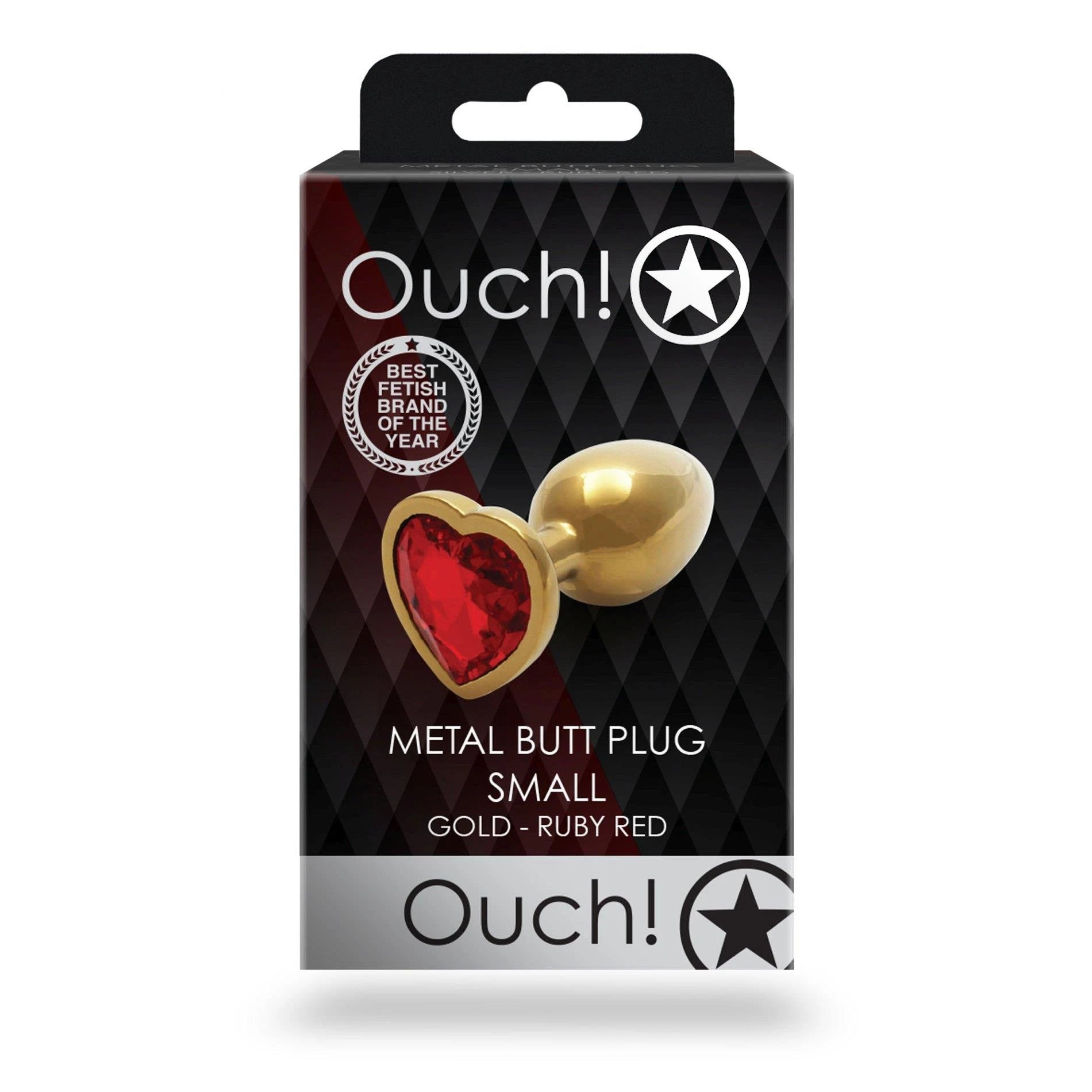 Plug anal Cœur Gemme - Petit