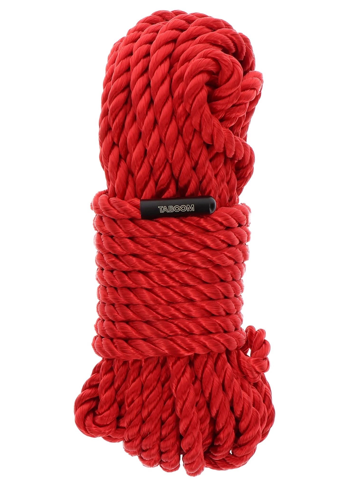 Corde de bondage 10 mètres 7 mm Rouge