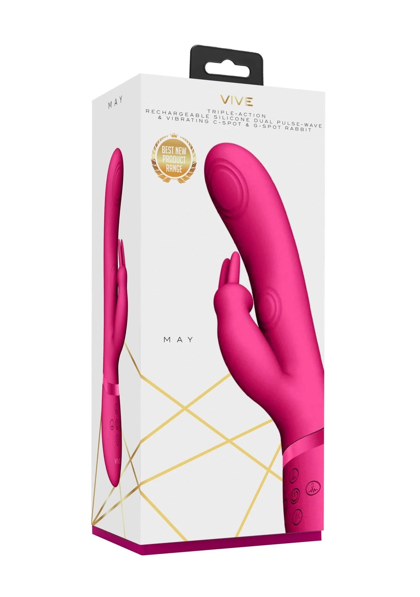 Mai - Pulse-Wave & C-spot & G-Spot Lapin - Rose