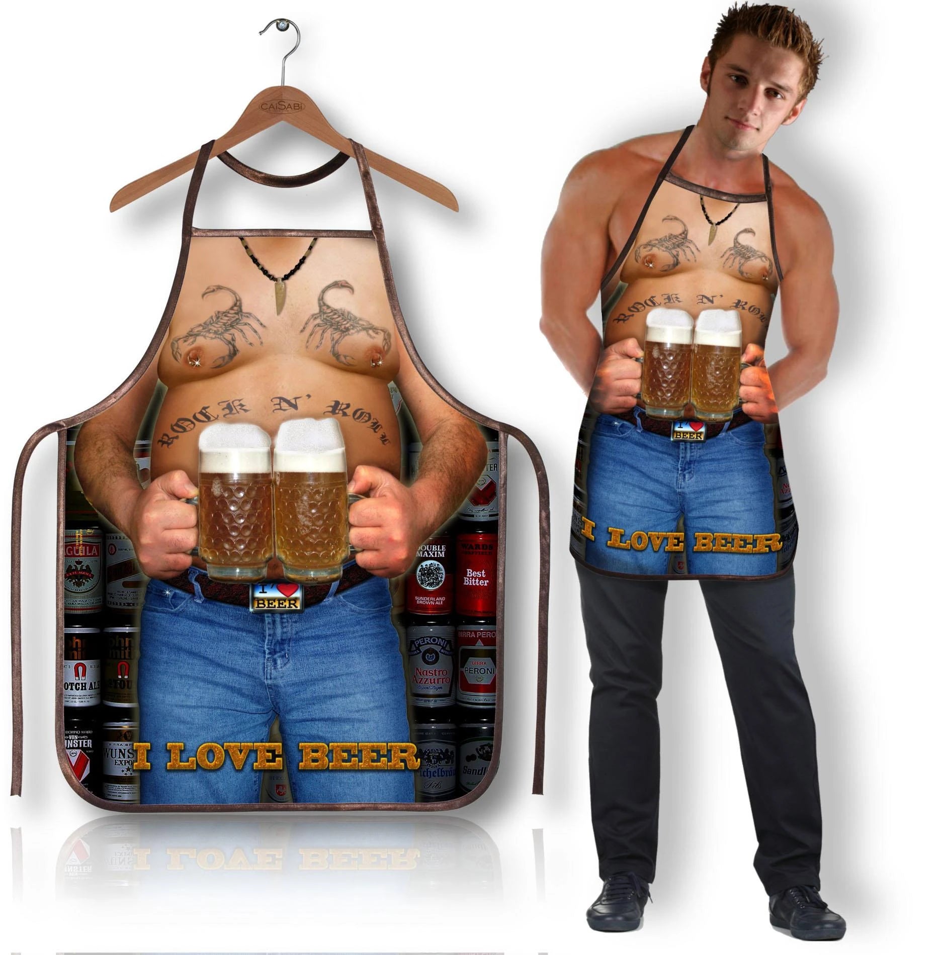 Apron 123LB I Love Beer