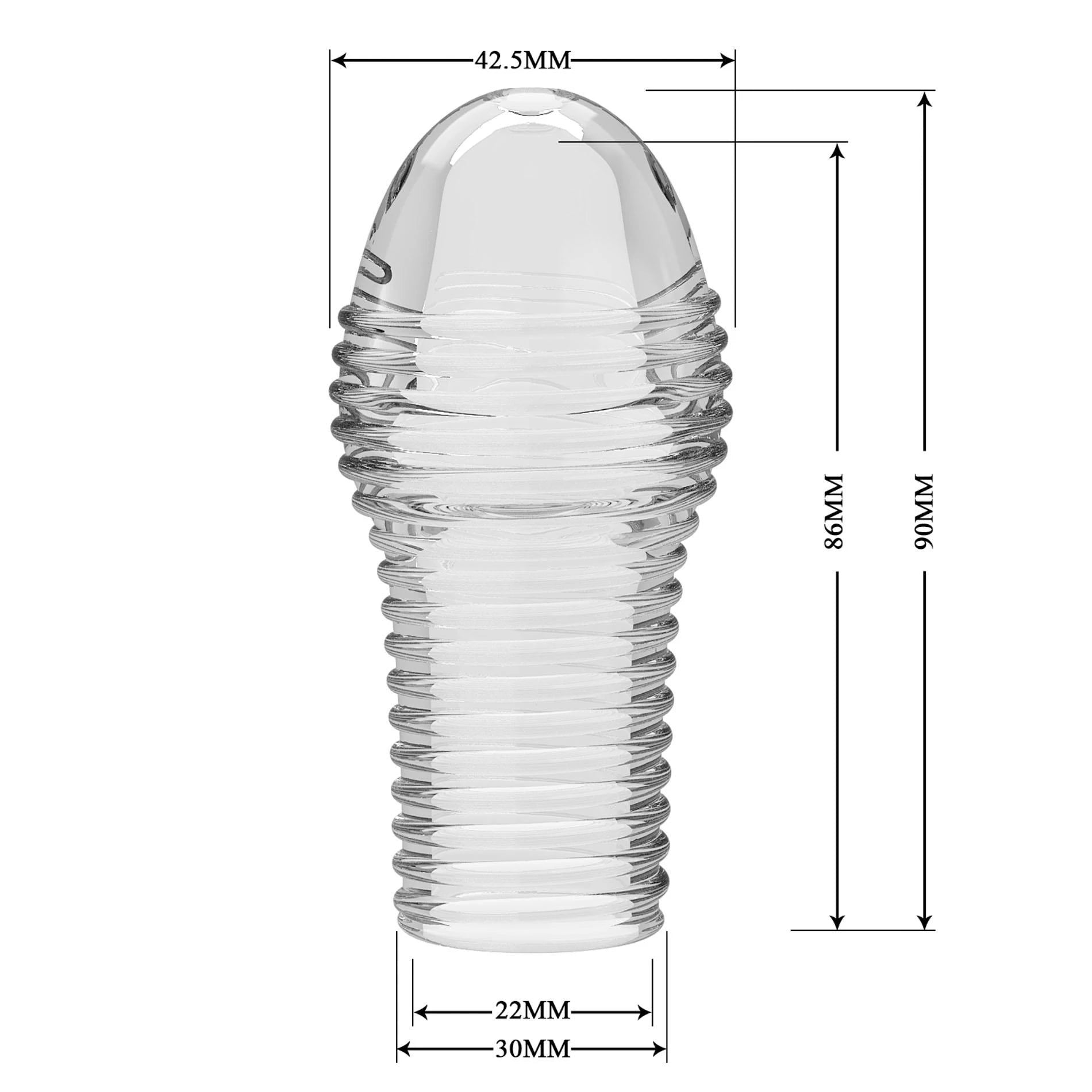 Pretty Love Penis Sleeve – Hoytt (Transparent)