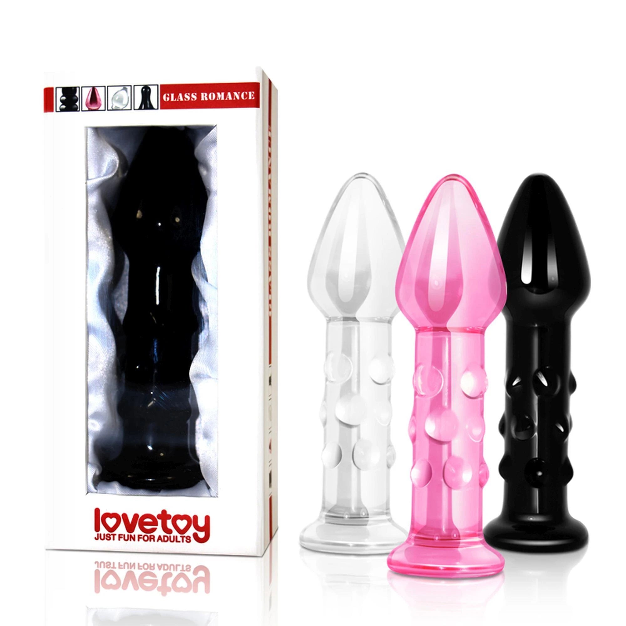 5.5″ Glass Romance Black