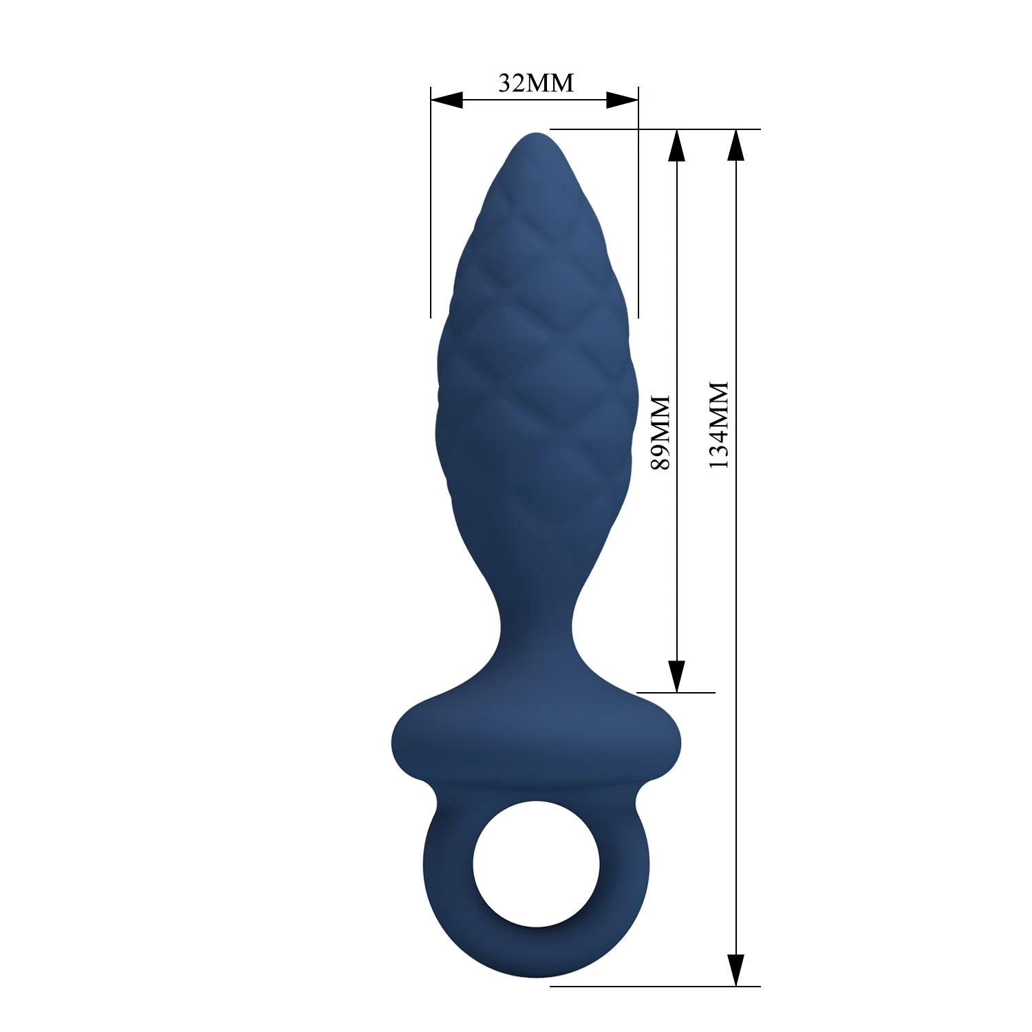 MR. PLAY Butt Plug avec boucle – Taille M