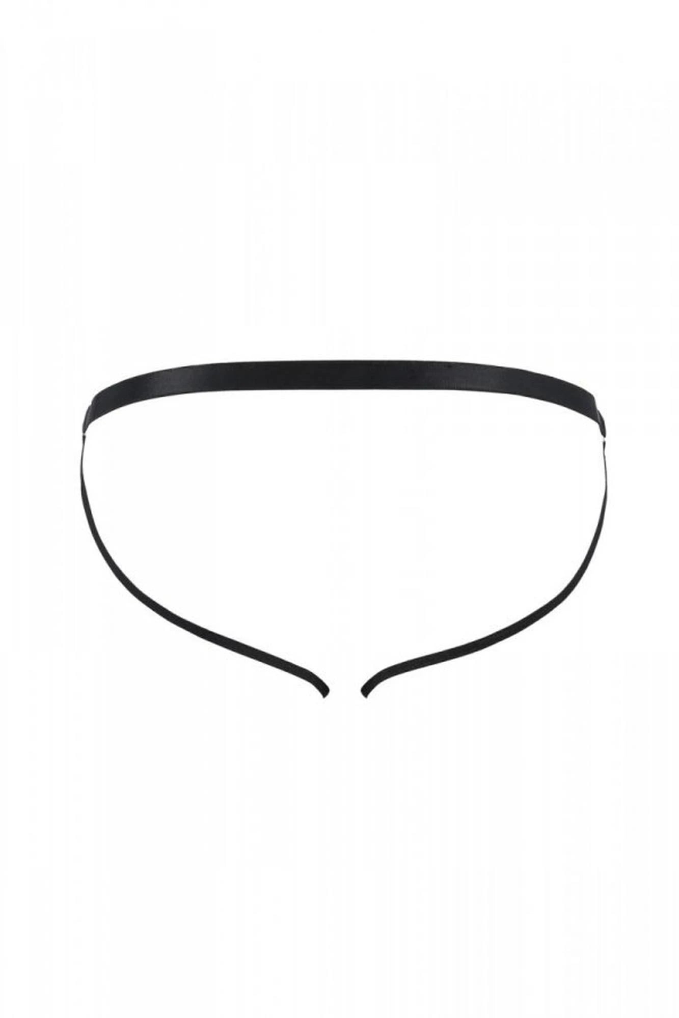 034 SLIP OUVERT LUKE noir XXL/XXXL - Passion