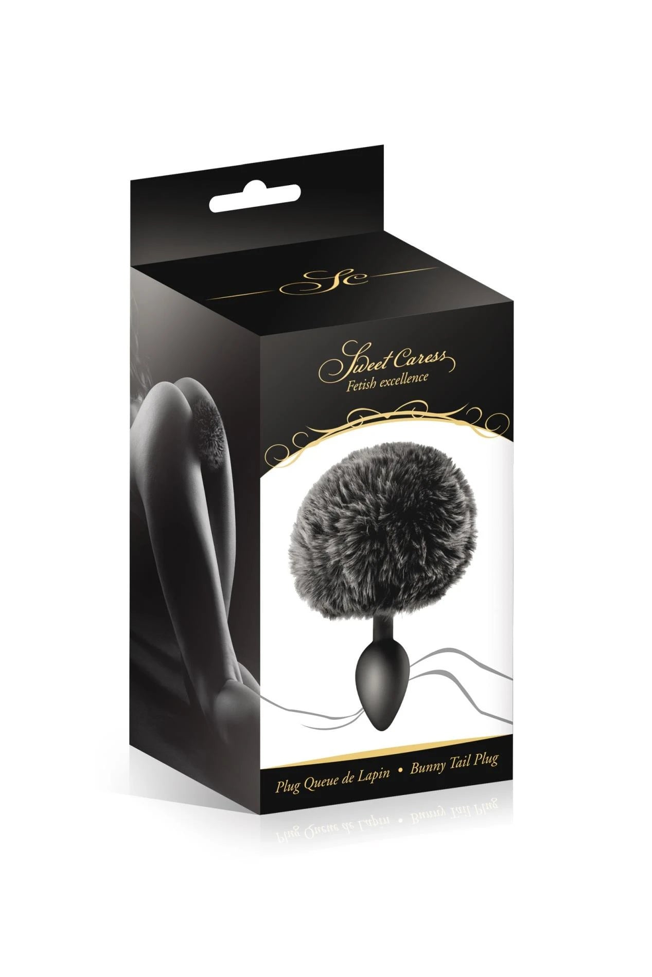 ANANL PLUG NERO CON POMPON