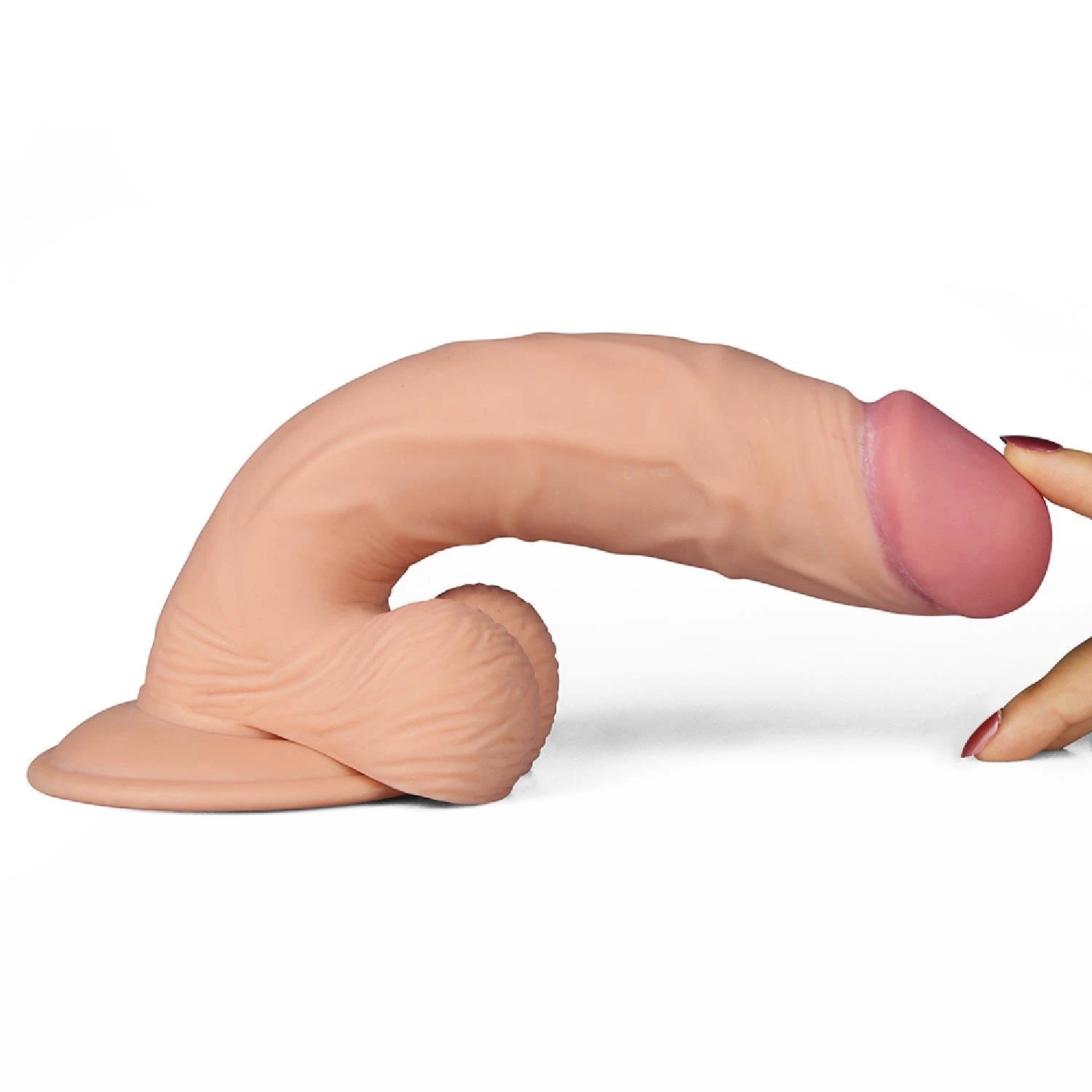 9″ The Ultra Soft Dude Vibrating