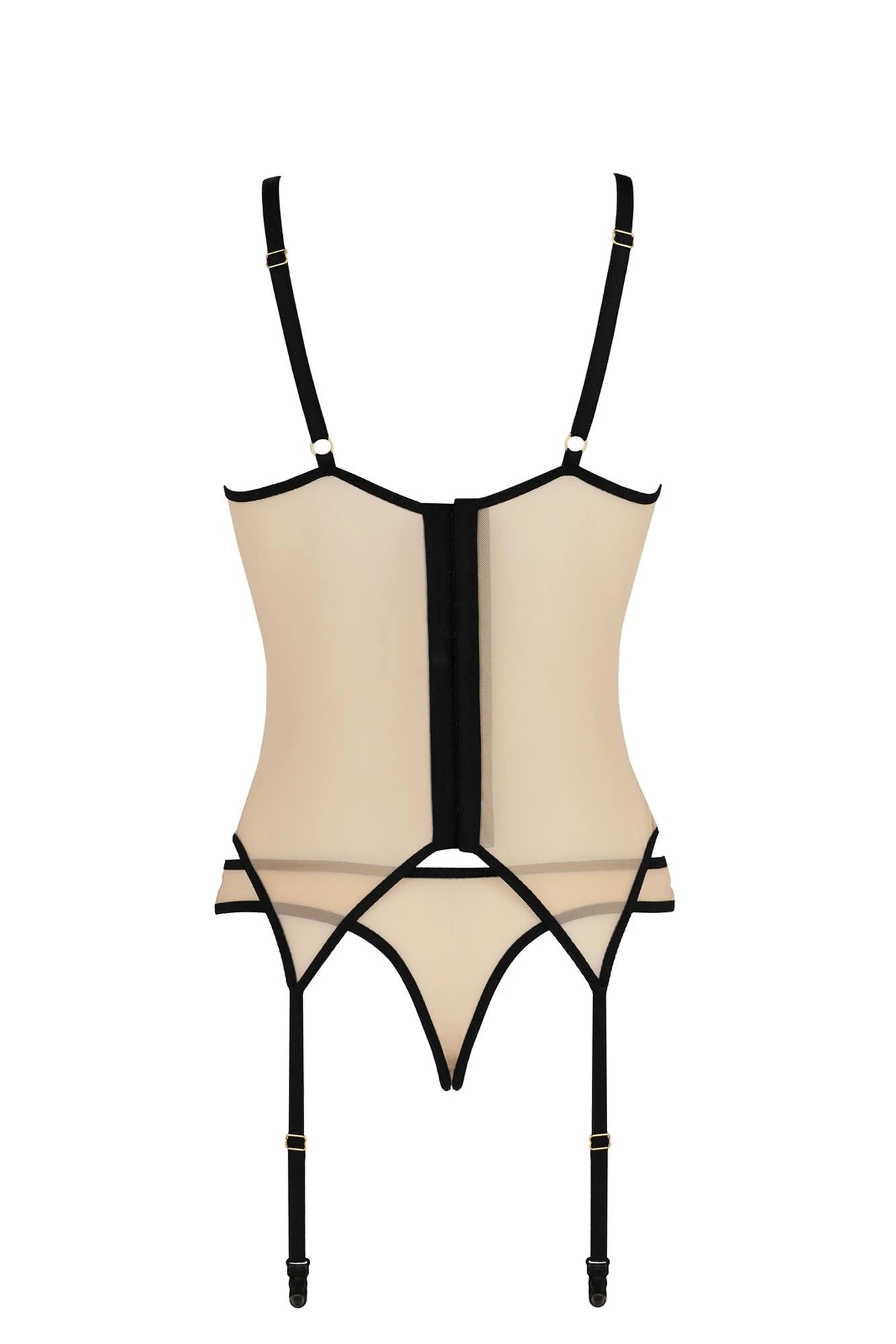 Lingerie-DENERYS CORSET beige S/M