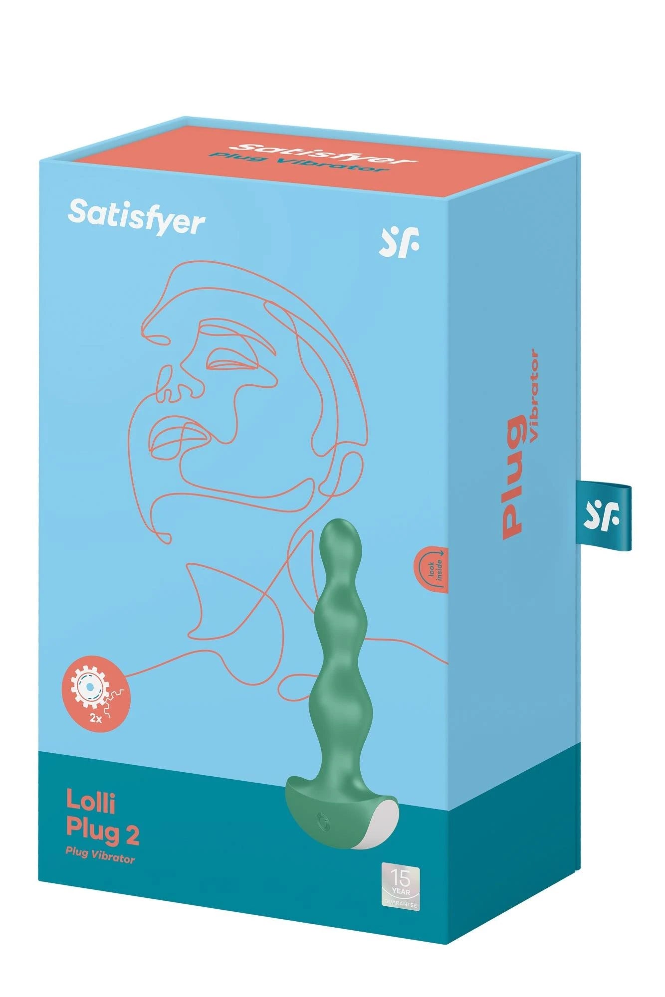 Lolli Plug 2 - Classic Vibrator - Green