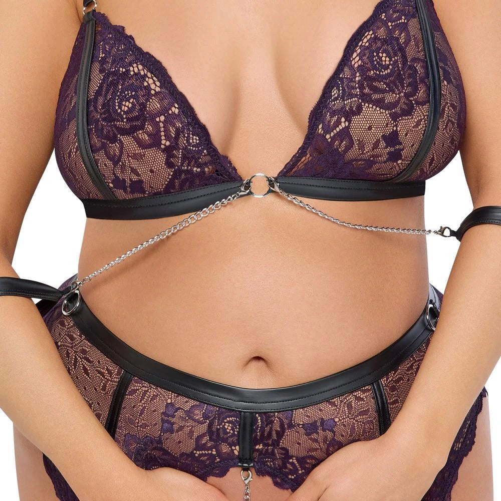 Ensemble de soutien-gorge bondage 3XL