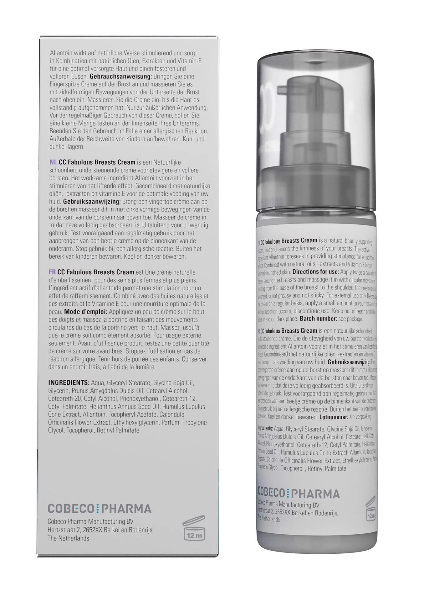 Cc Fabulous Breasts Crème 60ml Naturelle