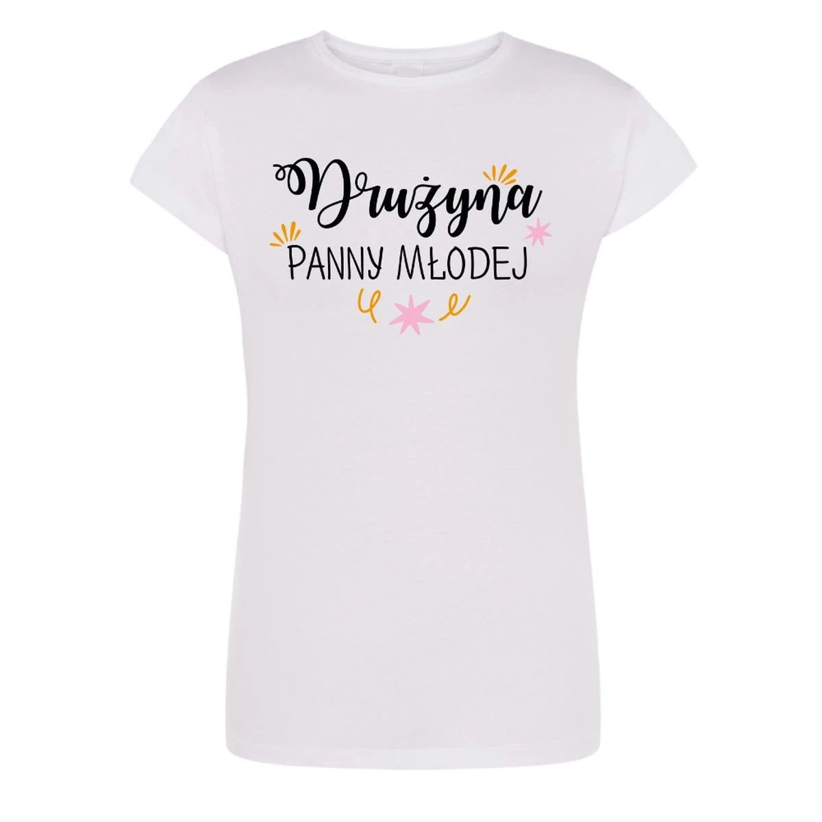 Czarna koszulka damska "Panna Młoda " M