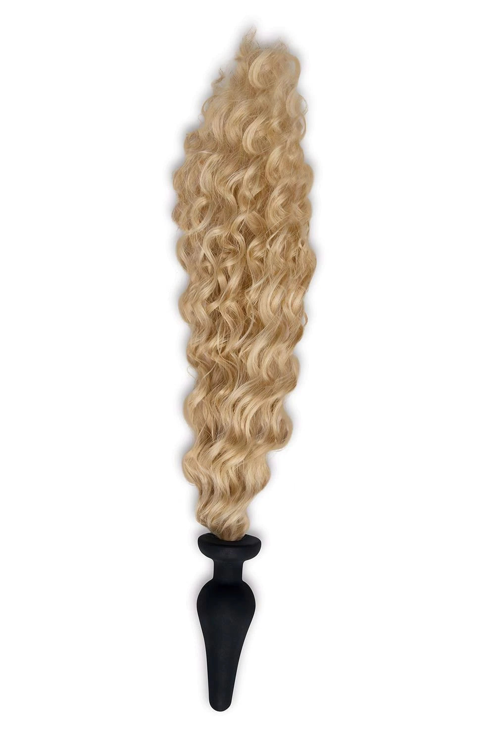 WHIPSMART 4.5 INCH SILICONE PLUG WITH BLONDIE PONY TAIL