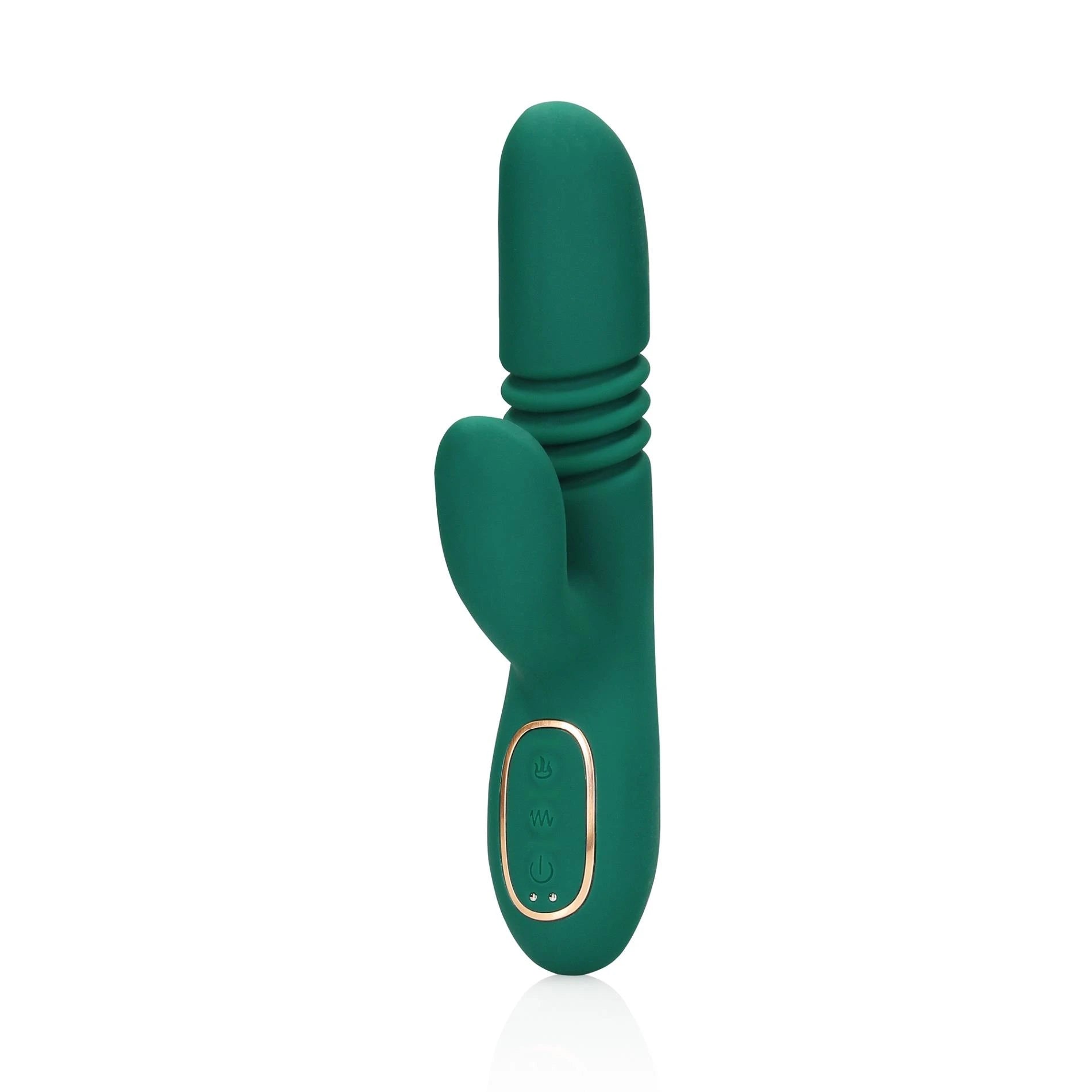 Thrusting and Warming Rabbit Vibrator - Ancient Sea