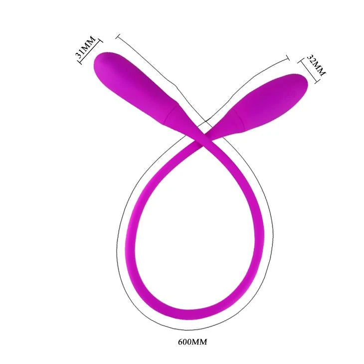 PRETTY LOVE - Snaky Vibe, 7 vibration functions, 3 tickling functions, bendable