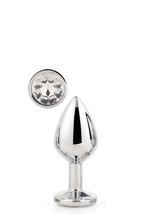 PLUG AMOUR ÉCLATANT EN ARGENT PETIT