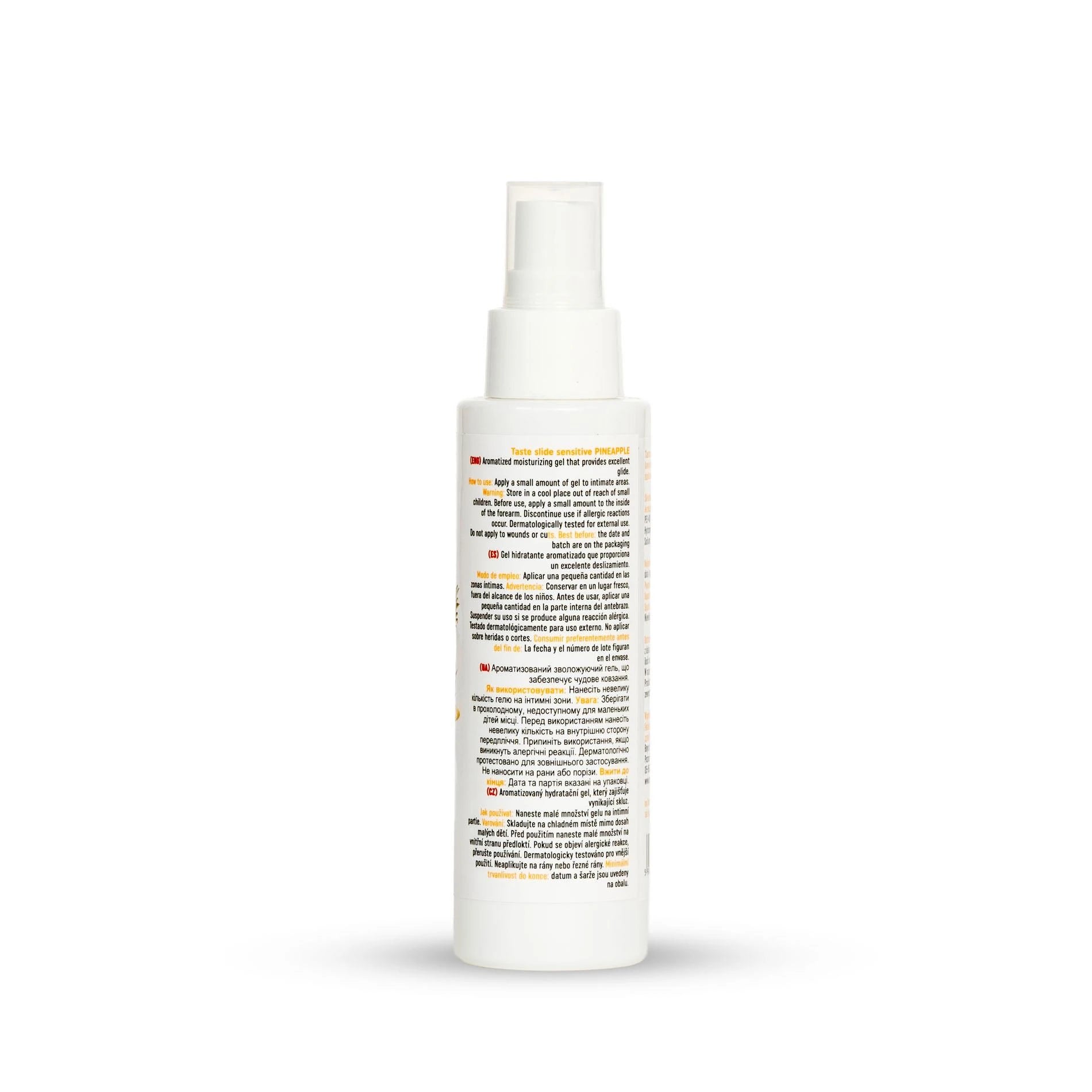 MyLove Taste-slide sensitive-pineapple 100 ml.