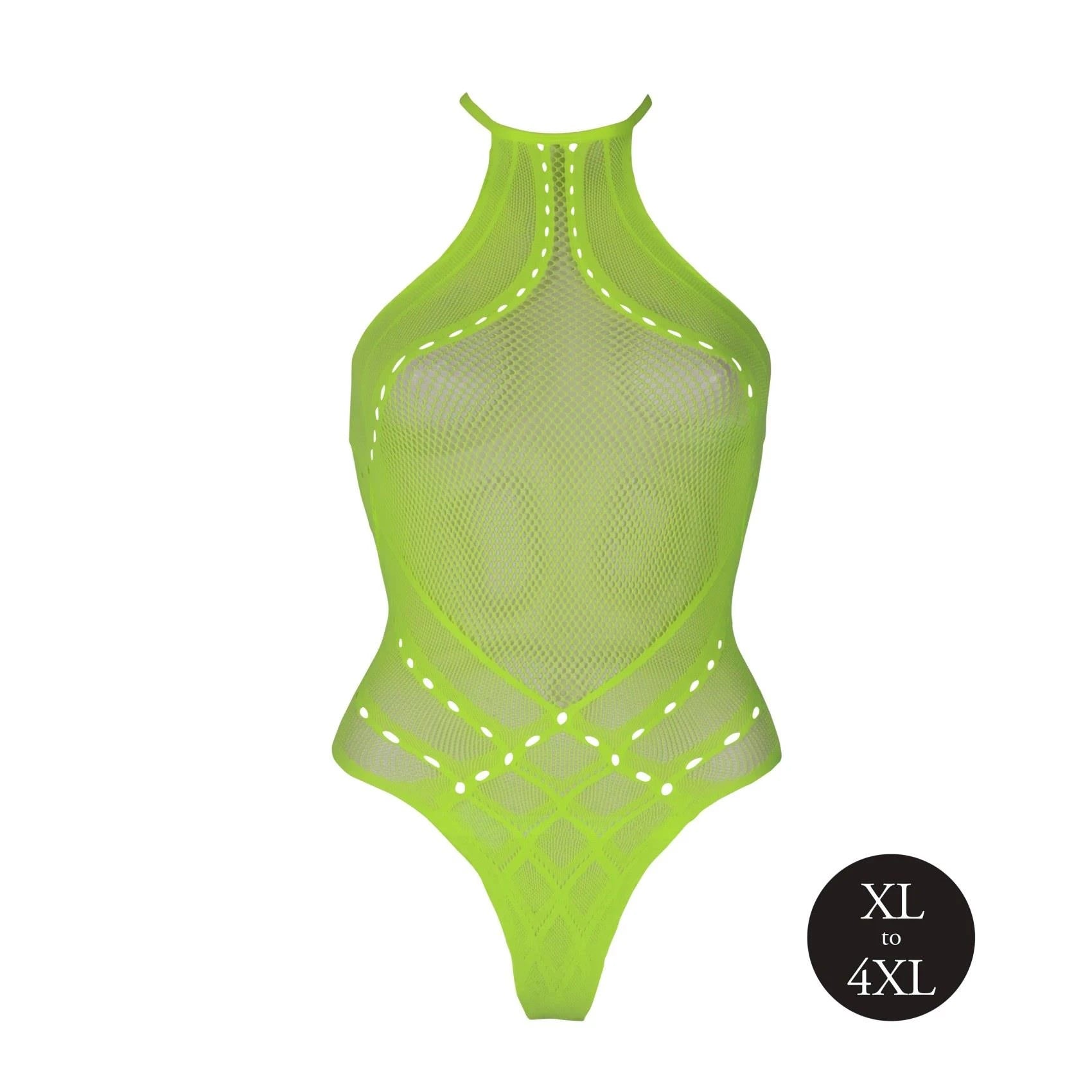 Body dos nu - Vert fluo - XL/XXXXL