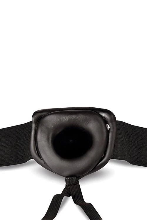 DR. SKIN 6 POUCES HOLLOW STRAP ON NOIR