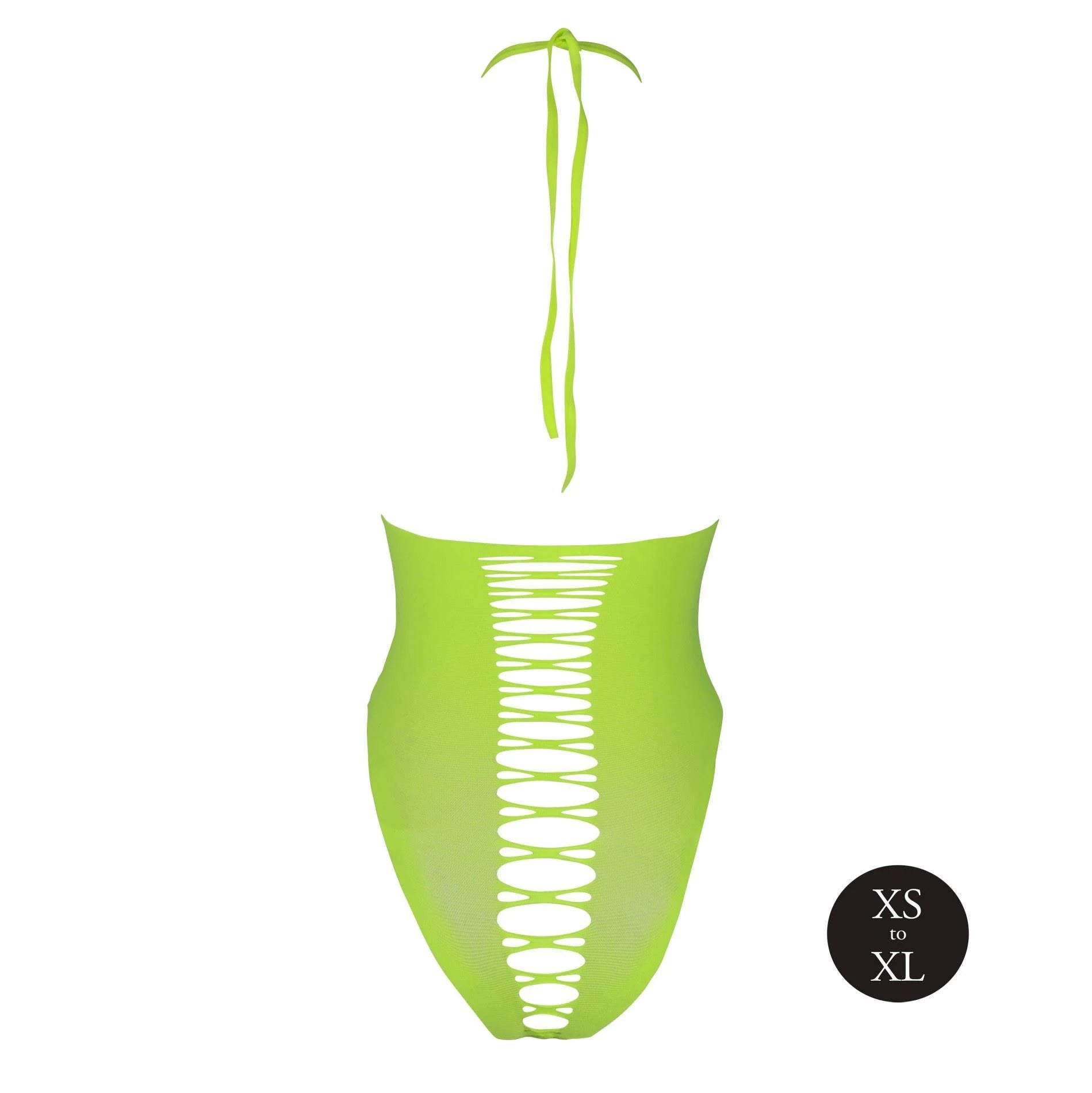 Body échancré - Vert fluo - XS/XL