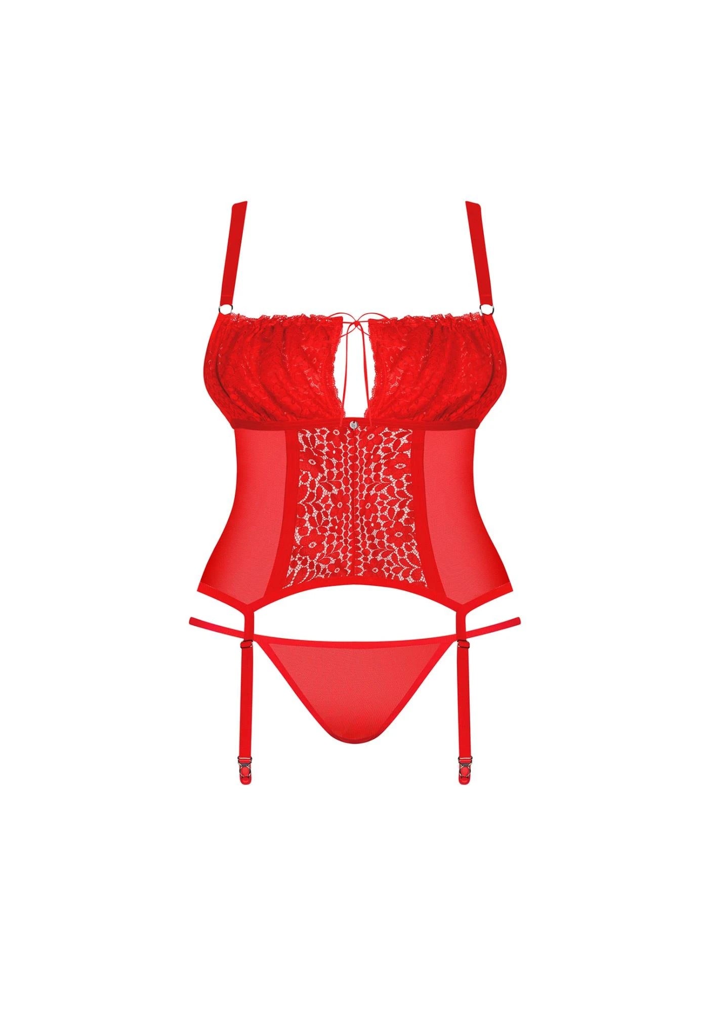 Lingerie - Blossmina corset et string 6XL/7XL