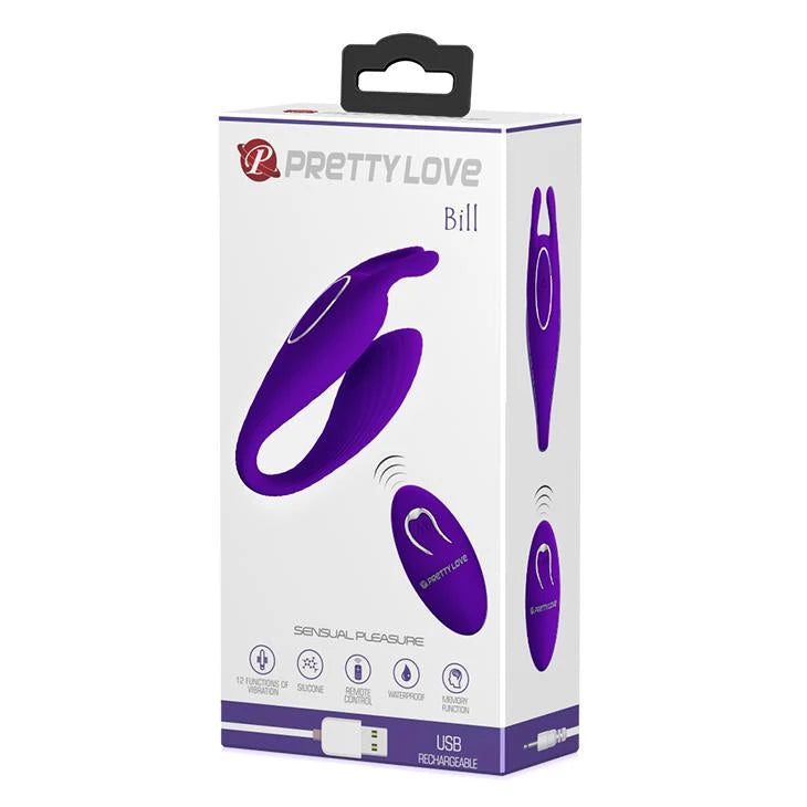 PRETTY LOVE - BILL 12 fonctions de vibration