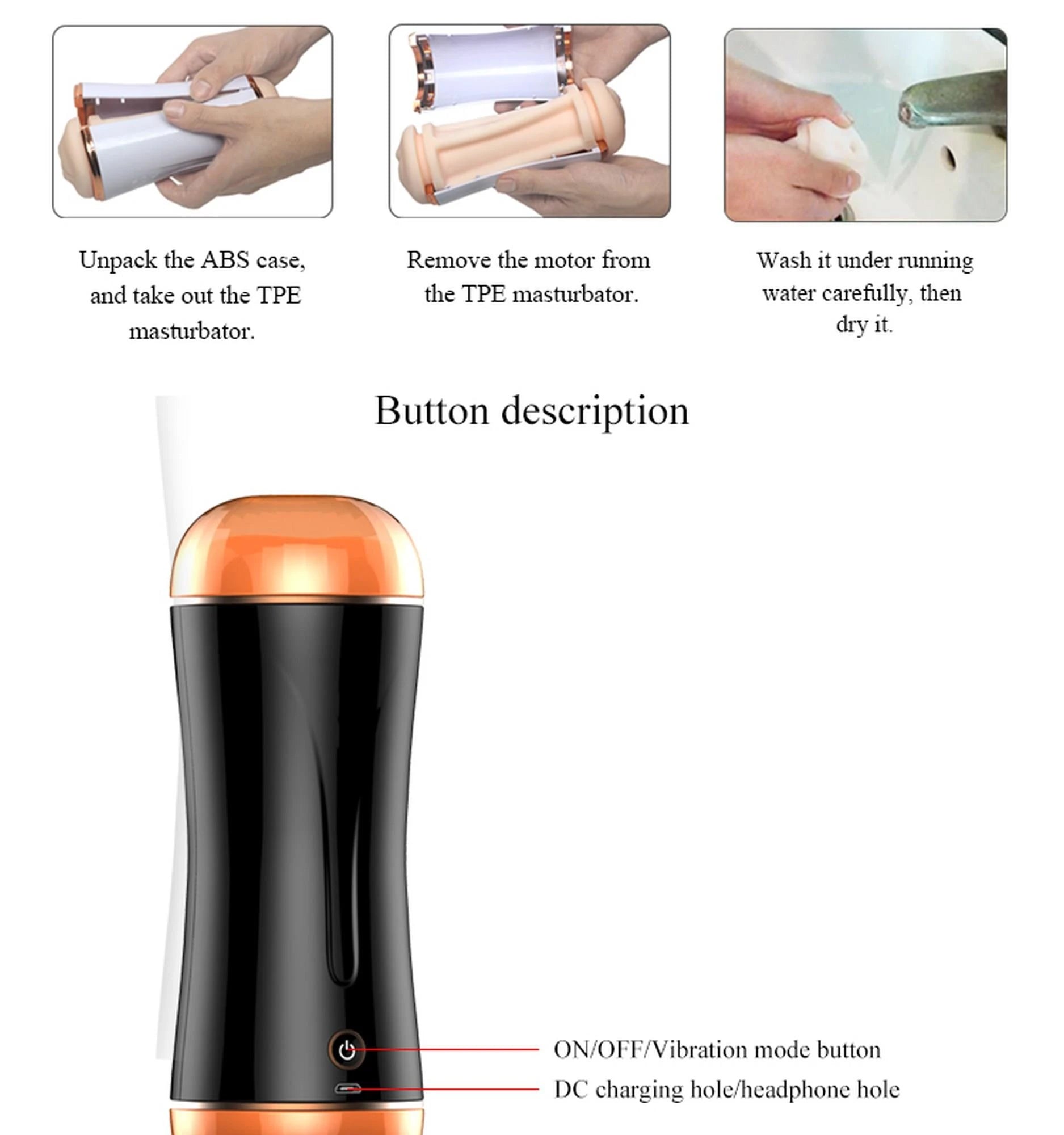 Masturbateur - Masturbation Vibrante Série B