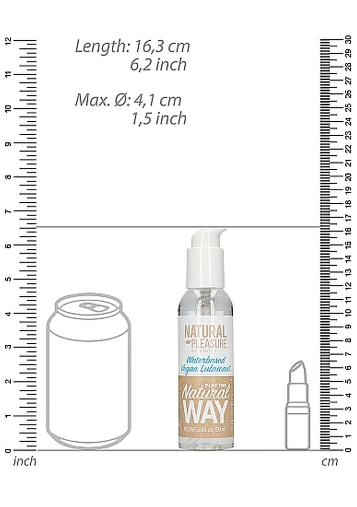 Lubrifiant végan à base d'eau - 150 ml