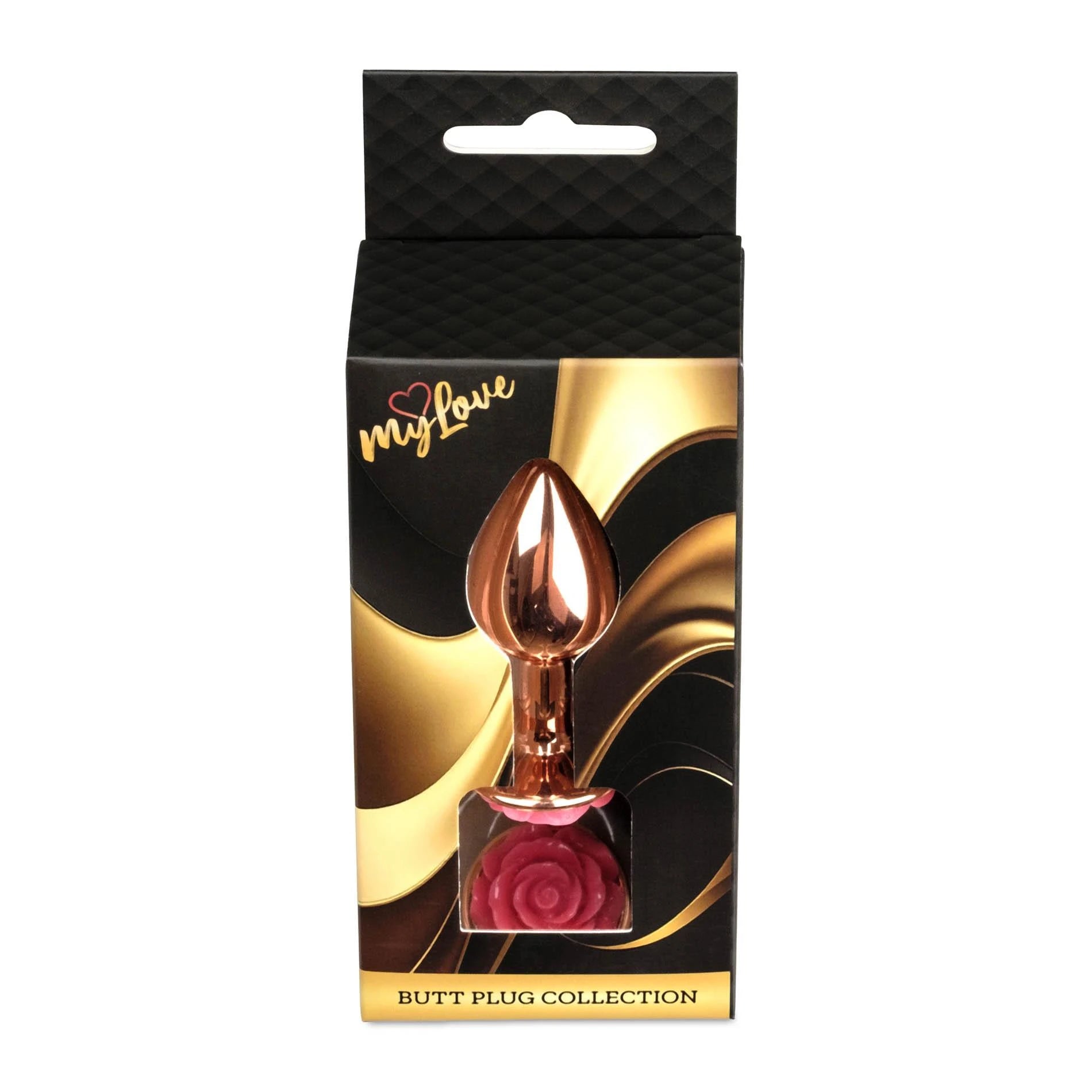 MyLove Toys - Jewellery Red Gold PLUG ROSE - Pink