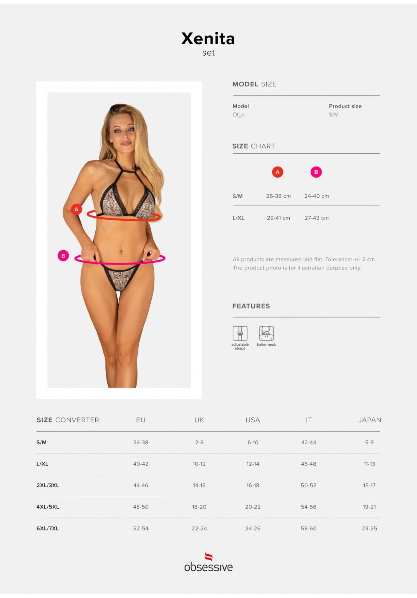 Xenita 2-piece set L/XL