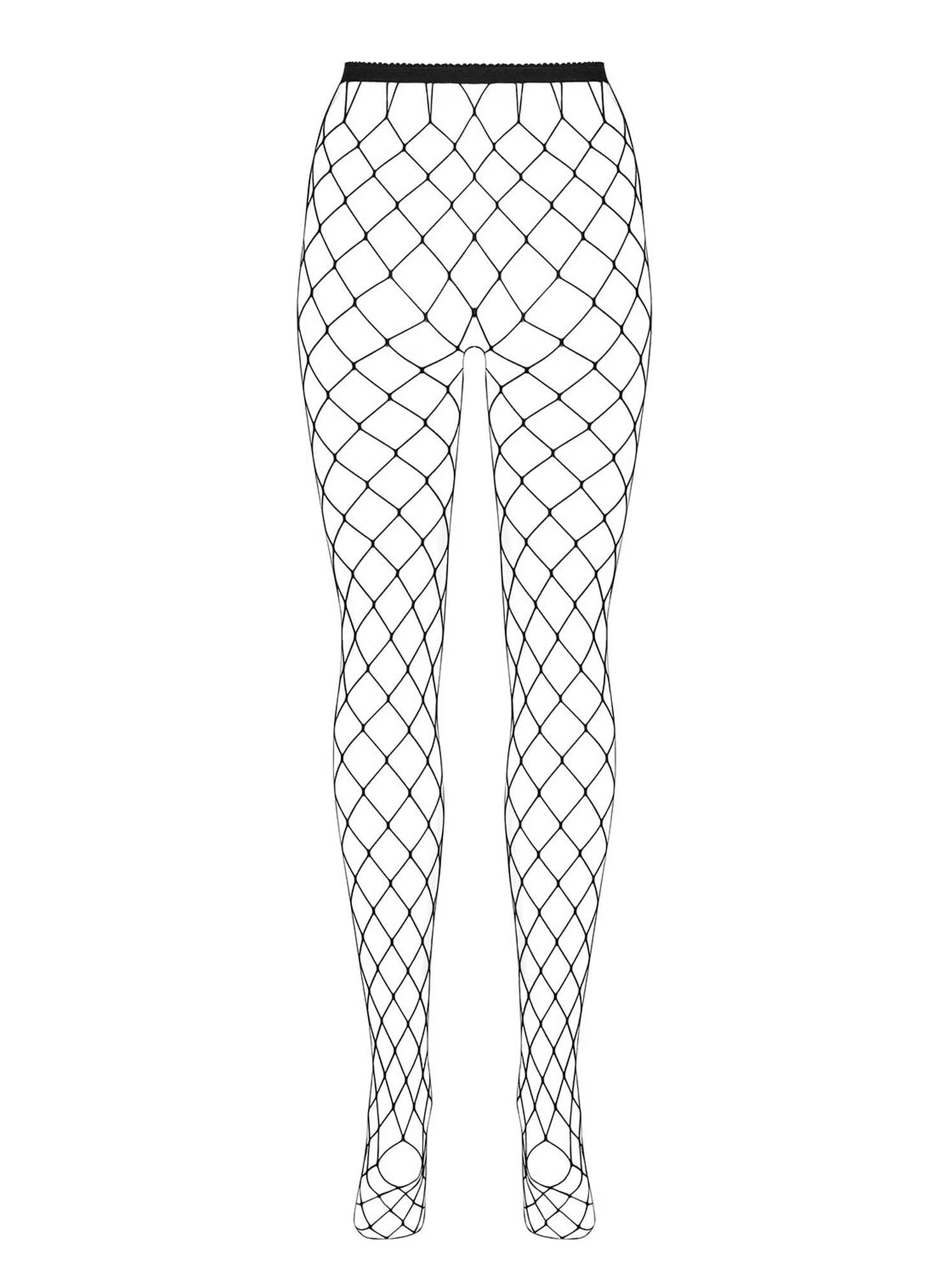 Lingerie-S812 collant noir XL/XXL