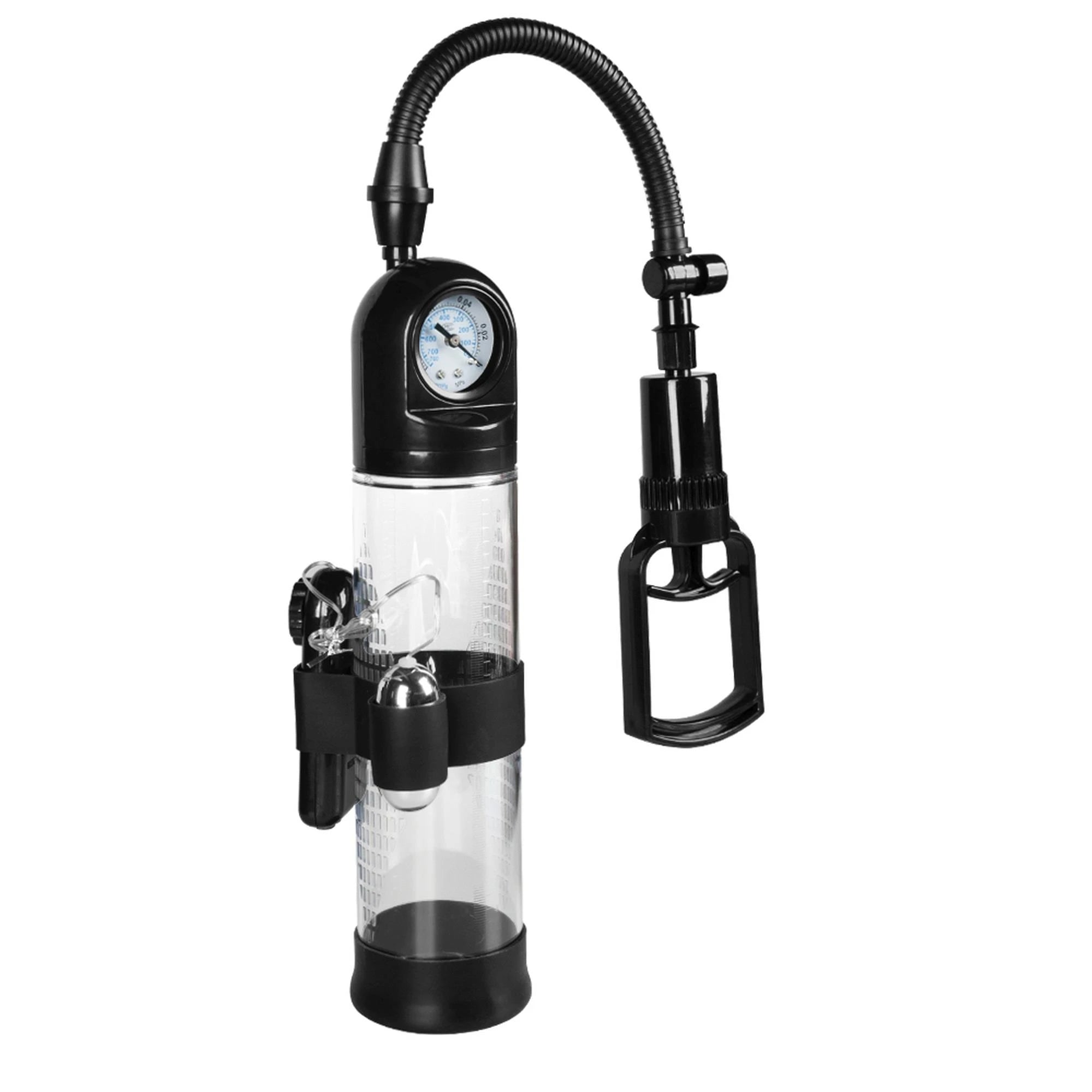 Pompe Pompka-Powerpump MASTER Vibrante - Noir et transparent