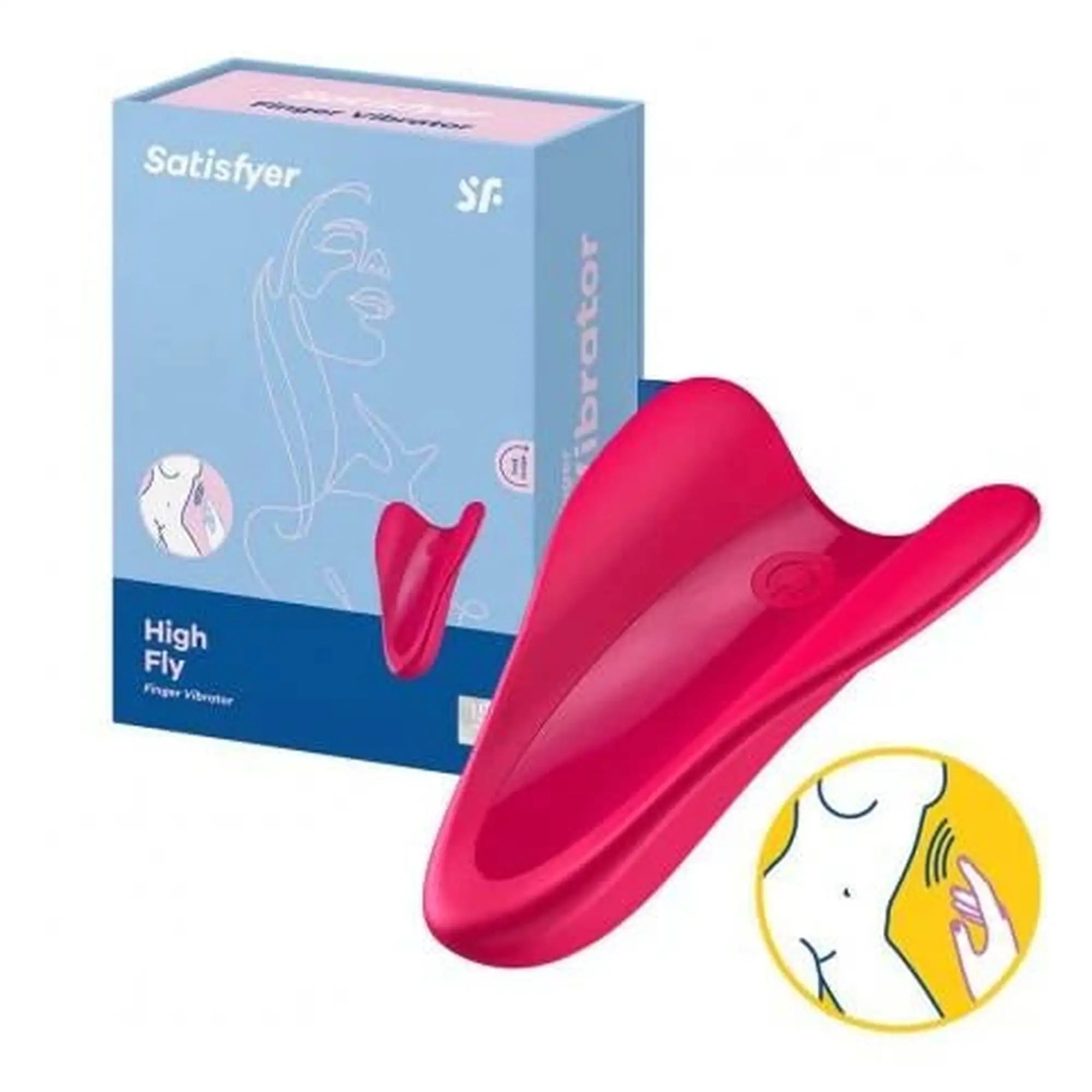 Stymulator - High Fly Finger Vibrator (rouge)