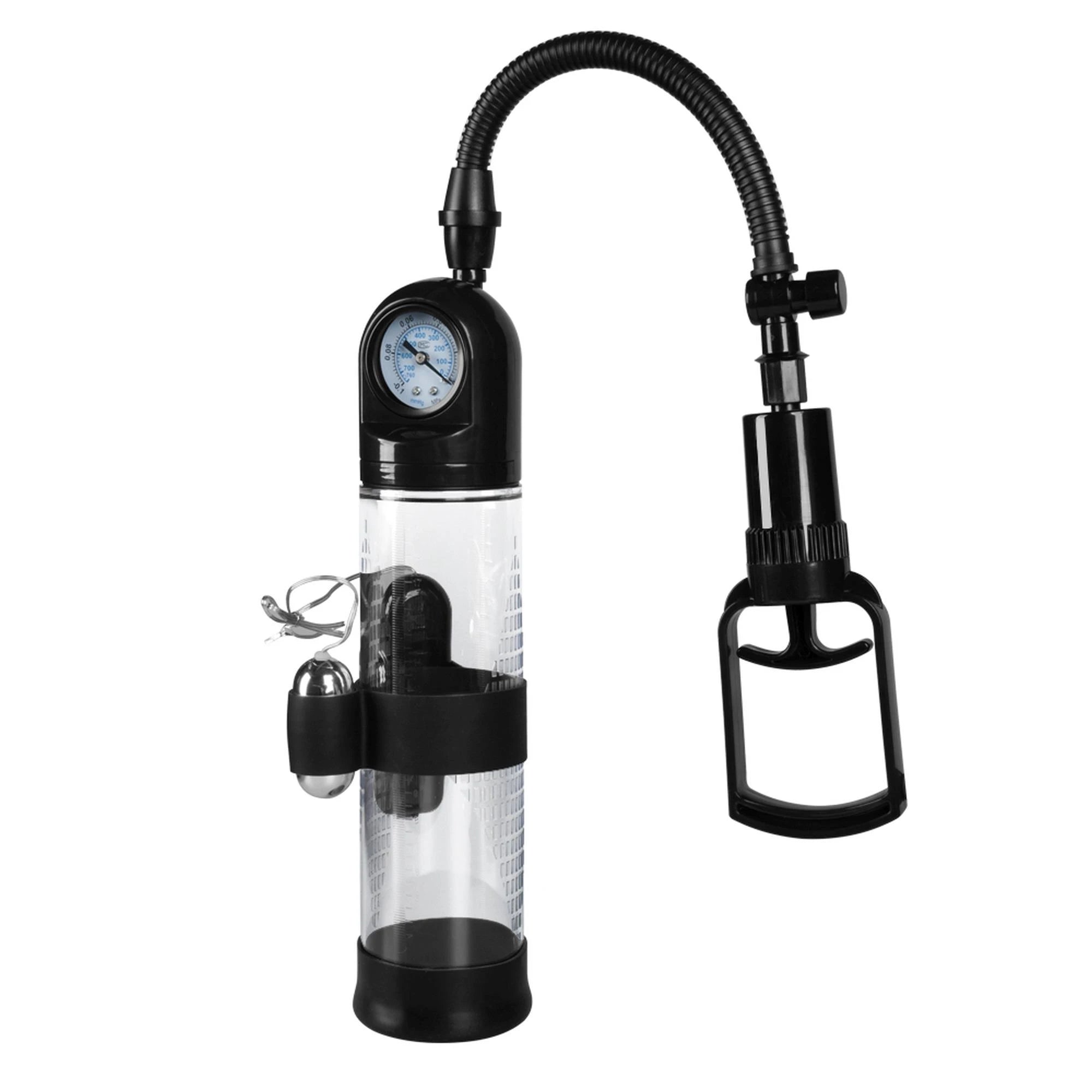 Pompe Pompka-Powerpump MASTER Vibrante - Noir et transparent