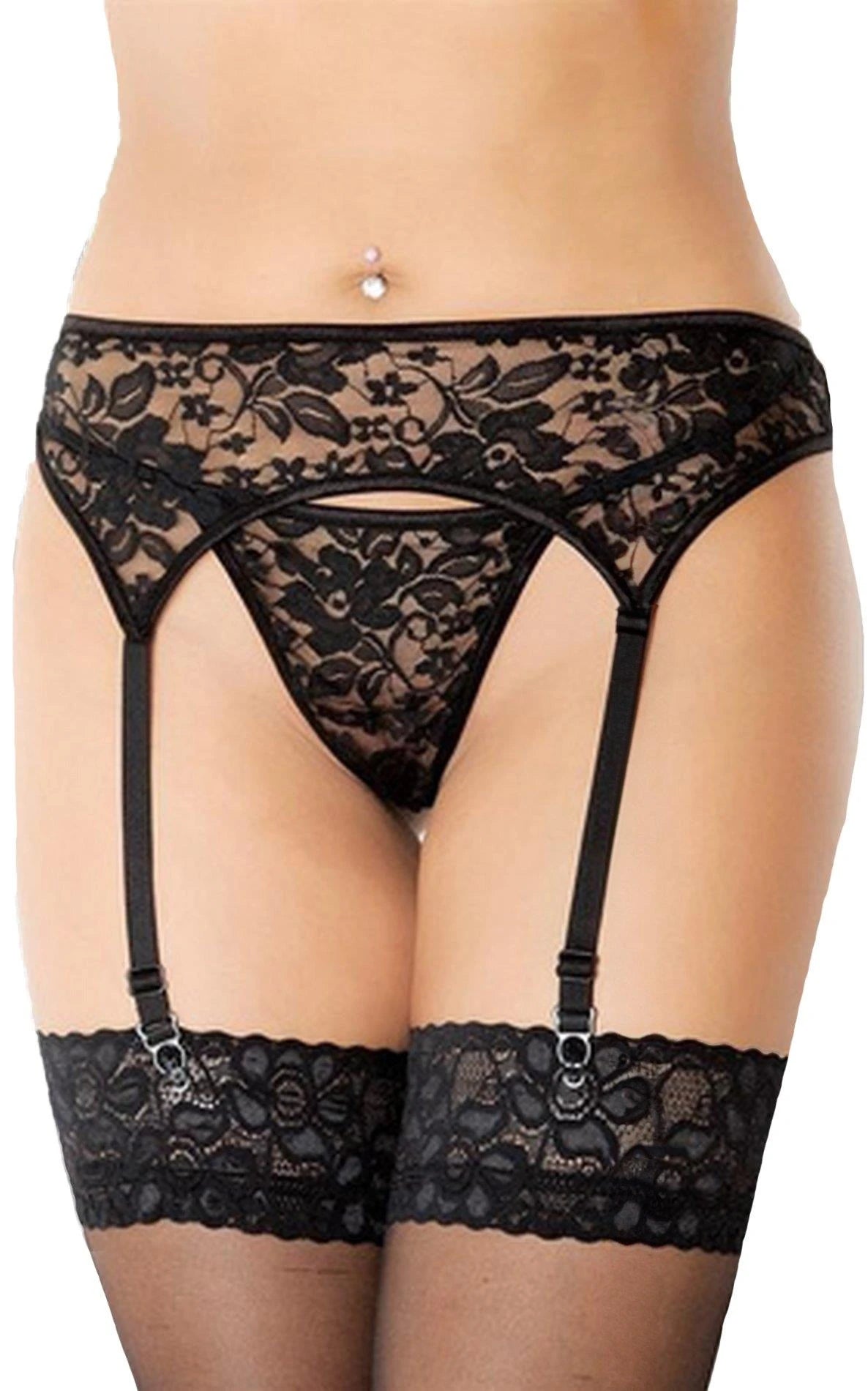 Porte-jarretelles 3310 - noir M/L
