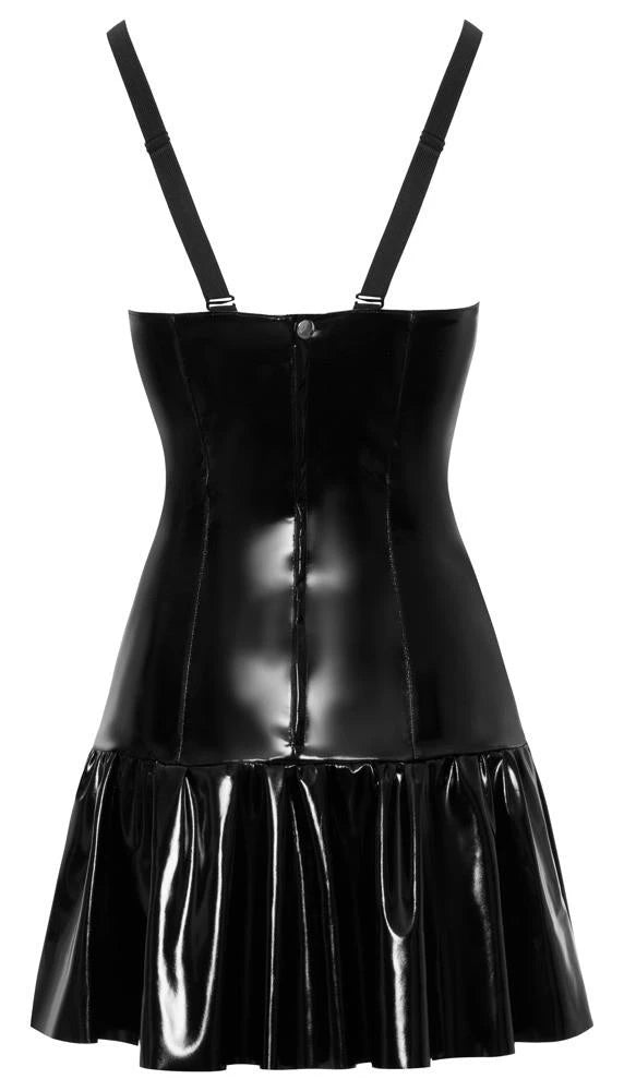 Robe évasée en vinyle L