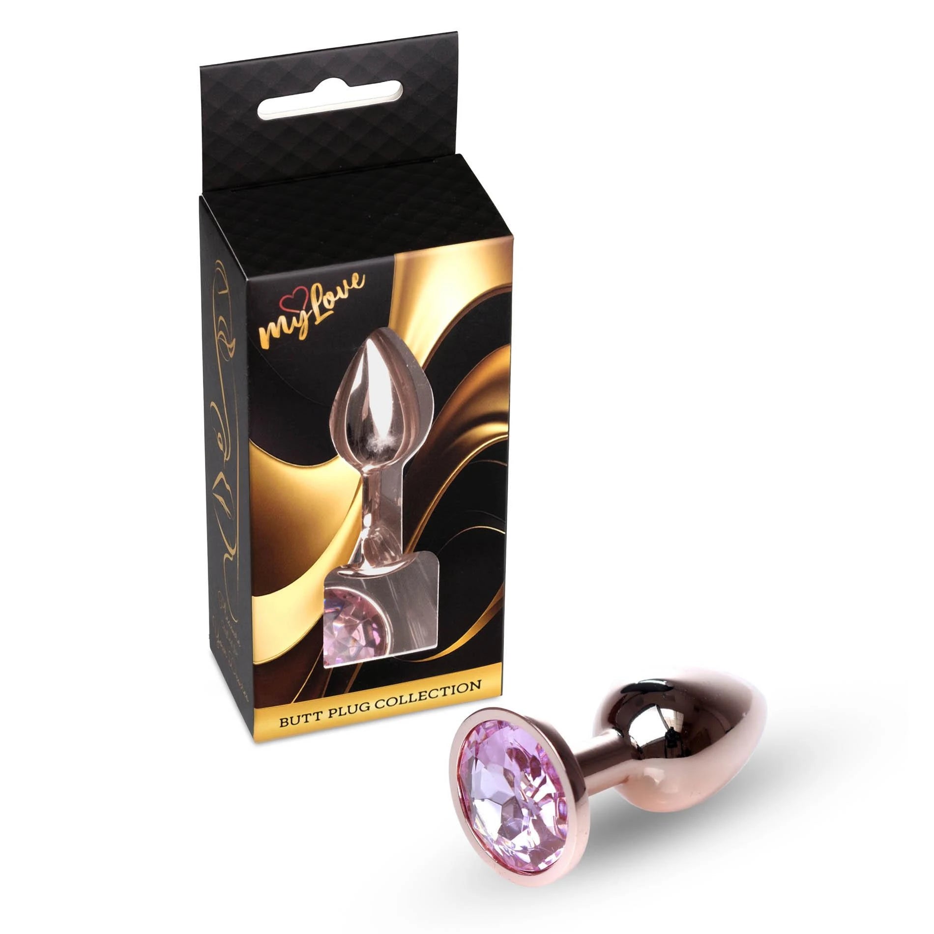 MyLove Toys - Bijoux PLUG or rouge - Rose