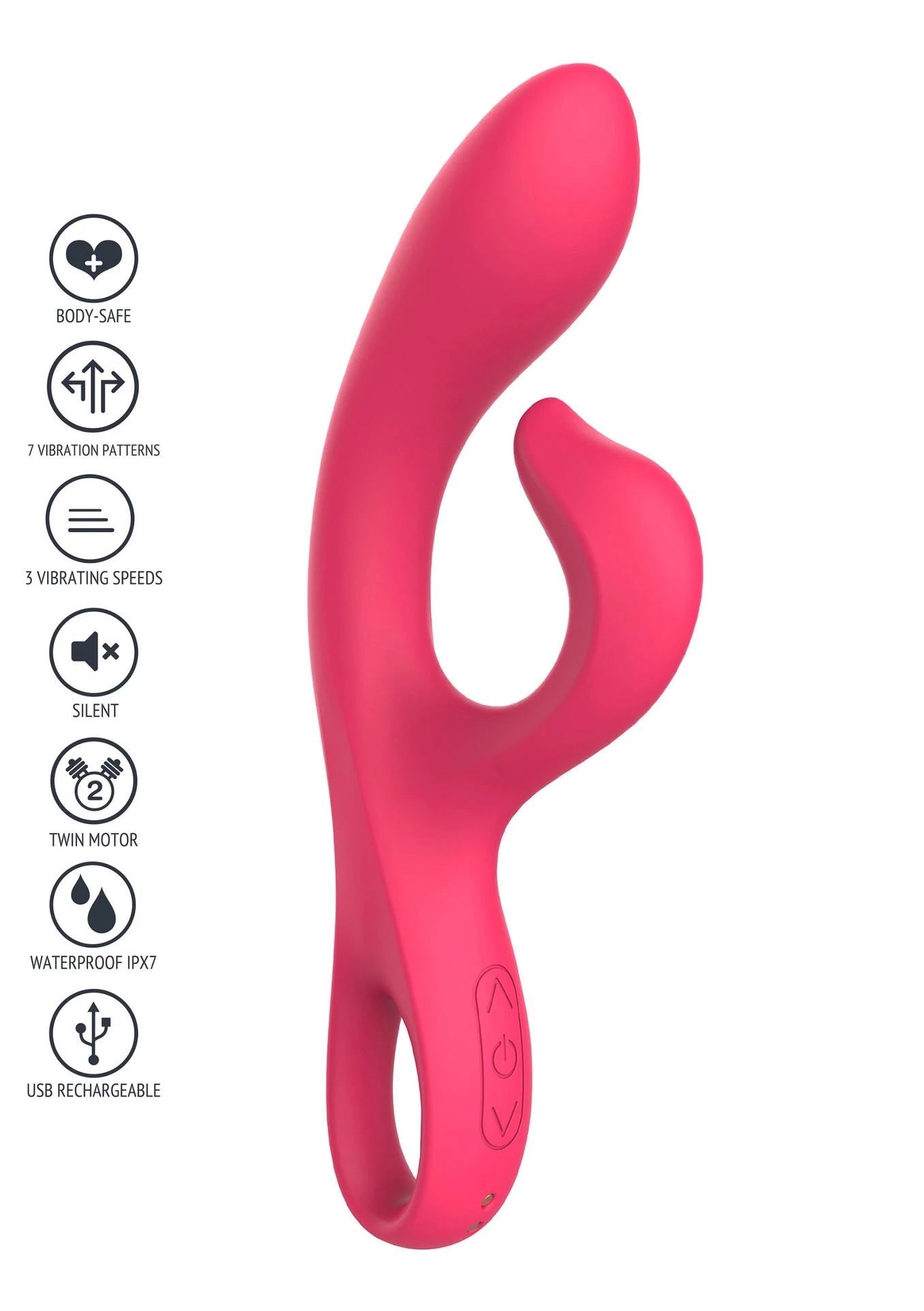 Vibromasseur Endless Orgasm Fuchsia
