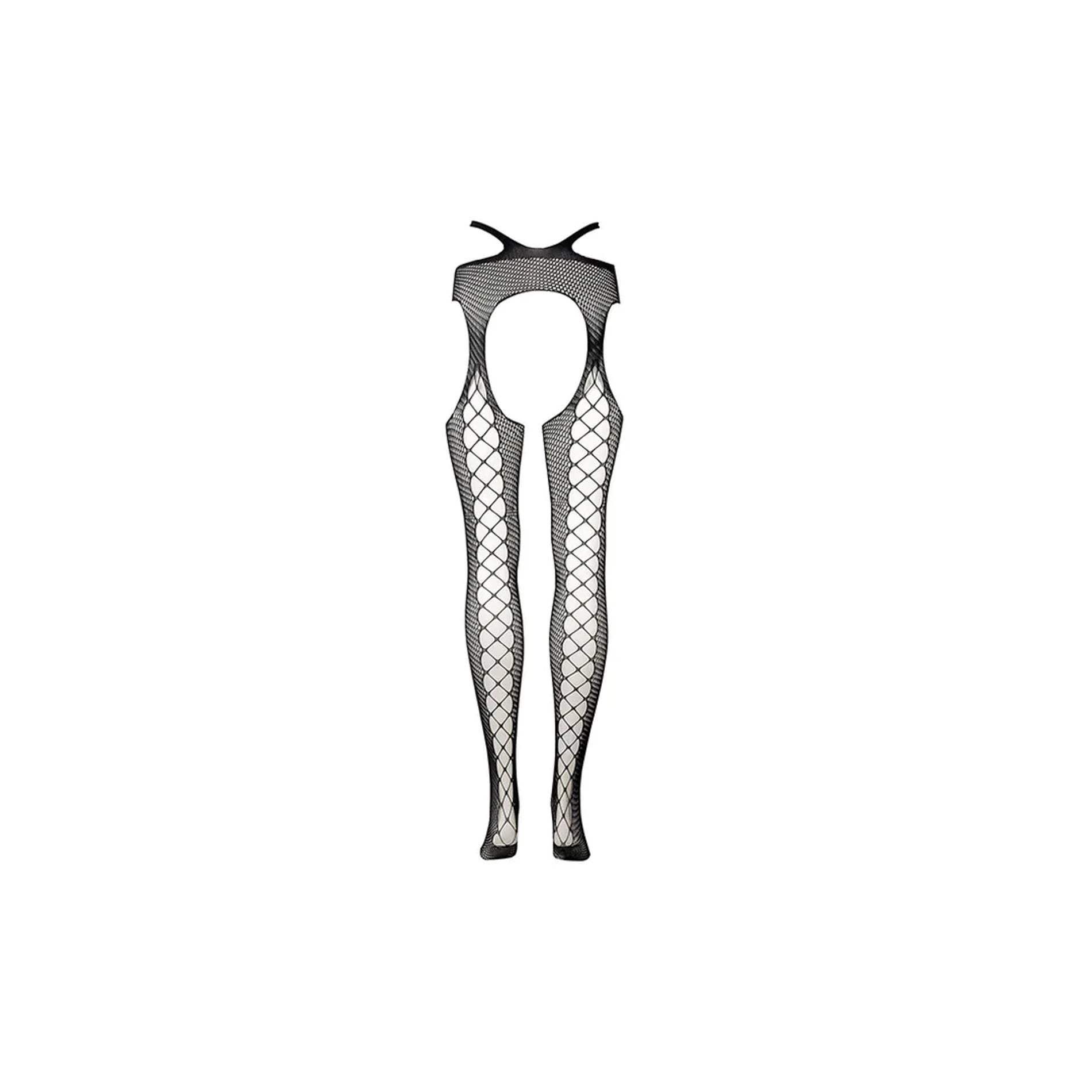 Collant porte-jarretelles avec taille à bretelles - Taille unique