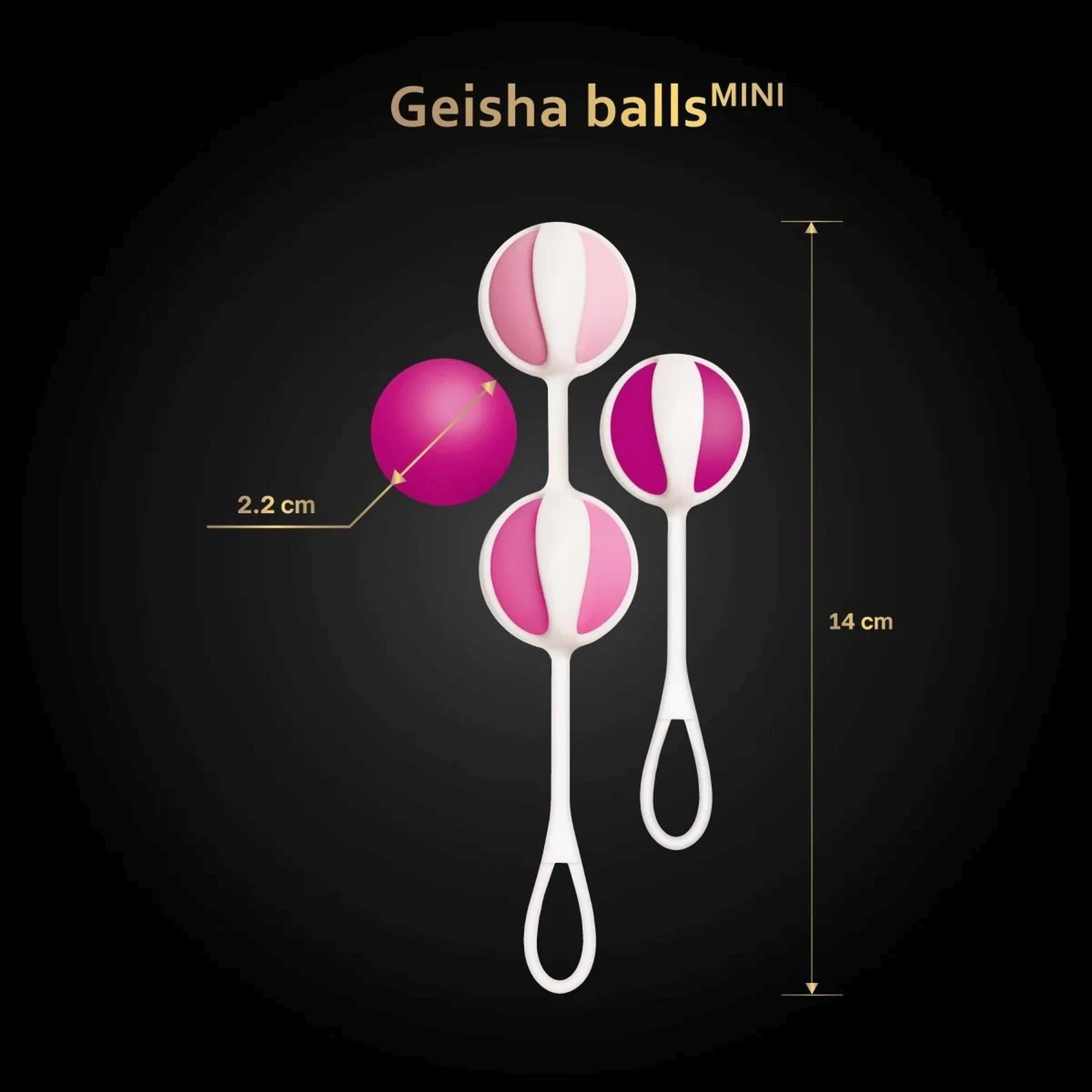 Geisha Balls MINI - Framboise