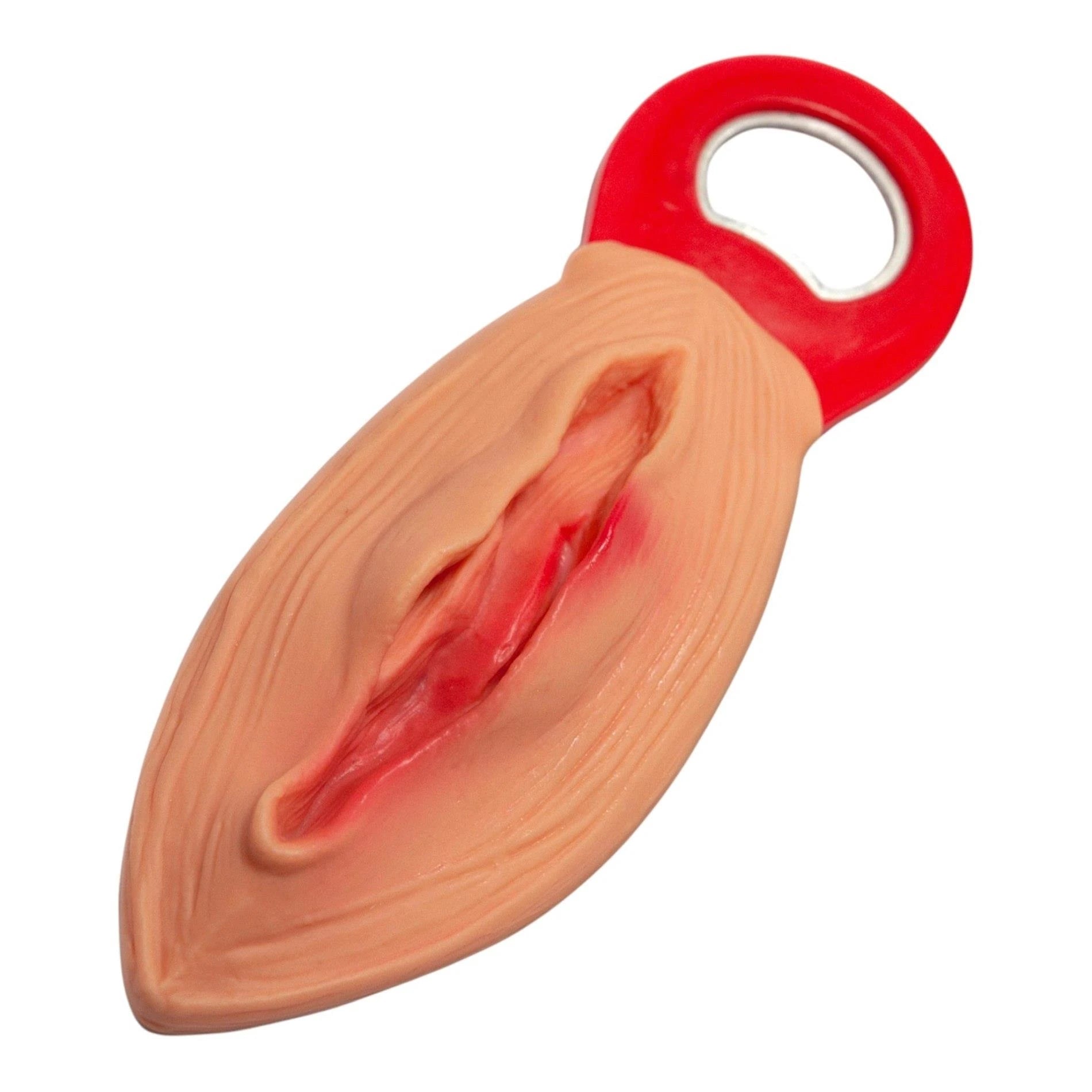 Kinky Pleasure - DS014 - Décapsuleur Chatte - Outil original et amusant - Argent
