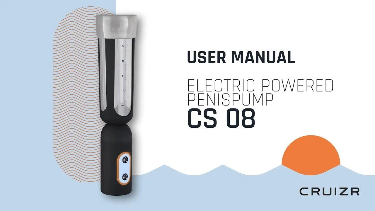 CRUIZR - CS08 Penis pump with sucking function