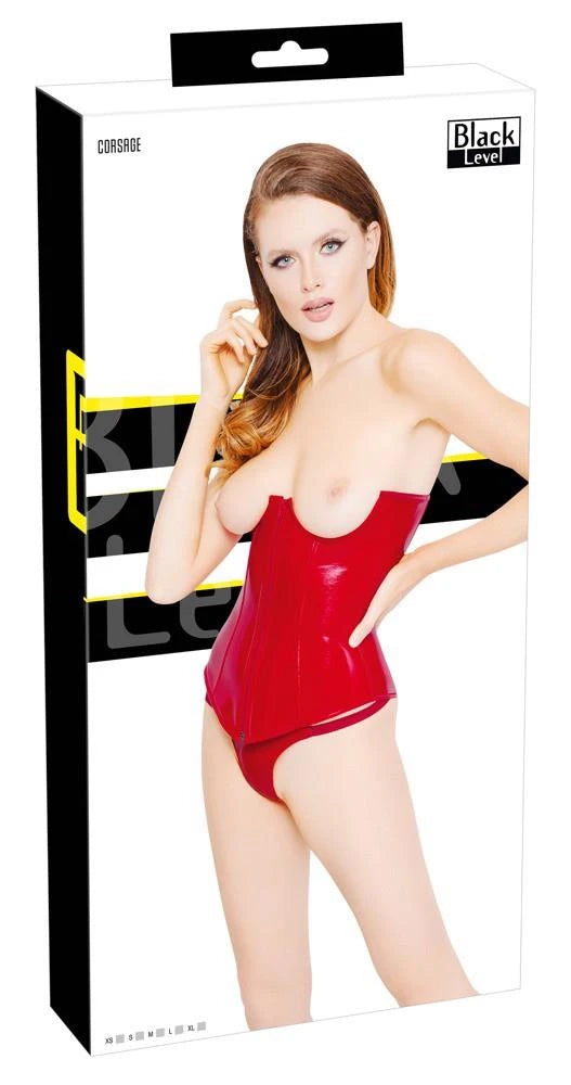 Vinyl Corset