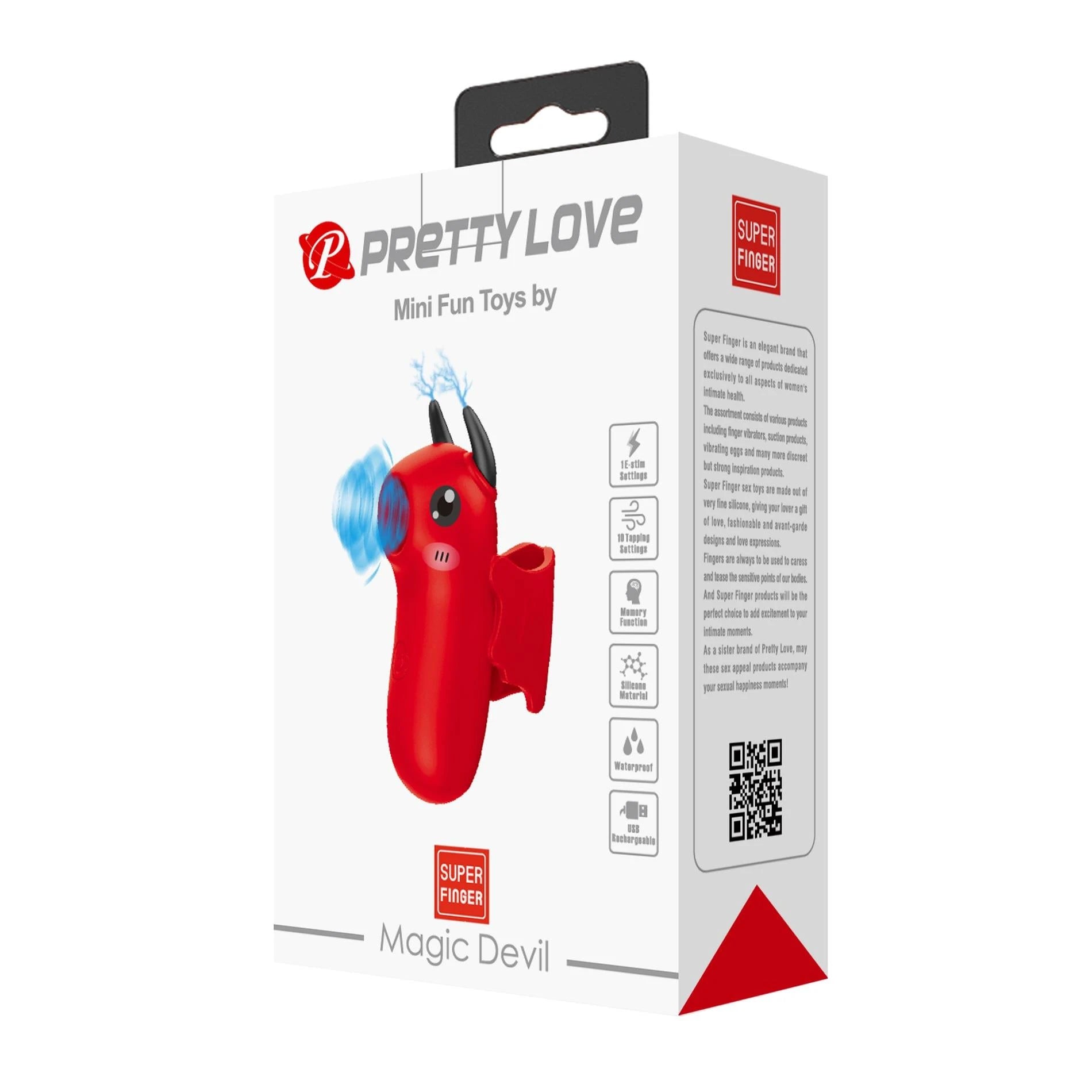 MAGIC DEVIL, 10 thrusting settings, 1 electric shock function