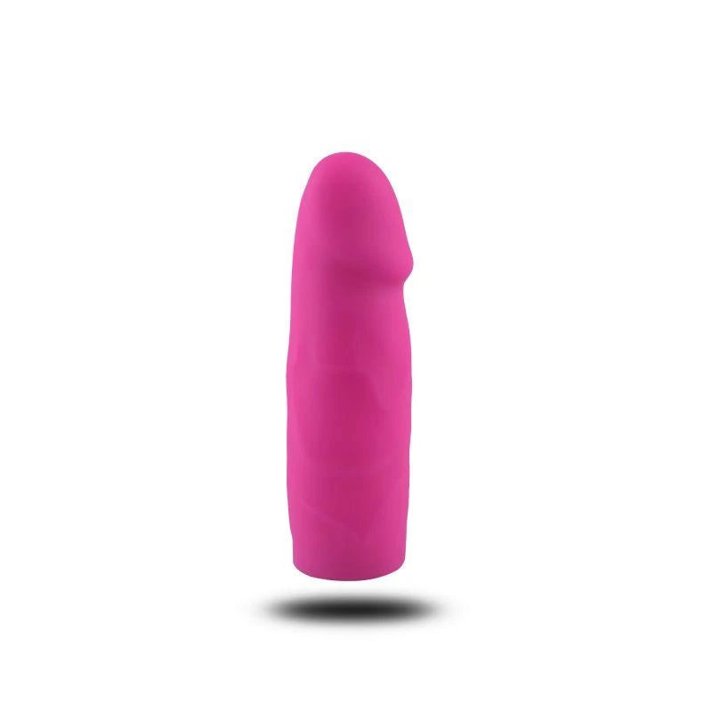 Ceinture ajustable strap-on rose avec pénis réaliste