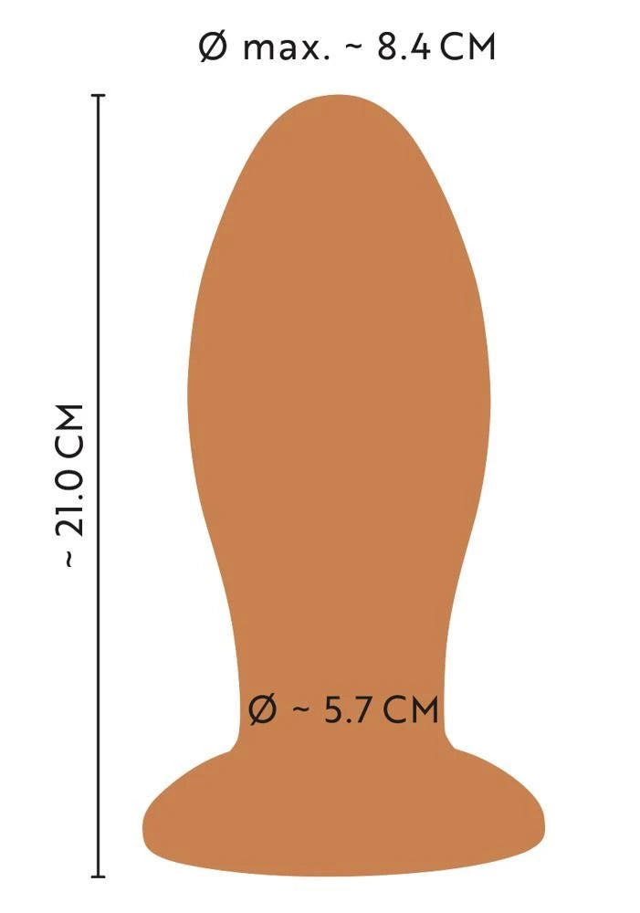 ANOS Gros plug anal souple avec s