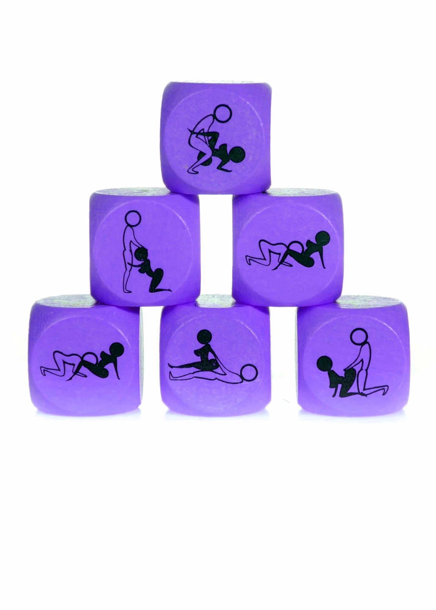 Cube d'Amour 25mm VIOLET - 1 pièce