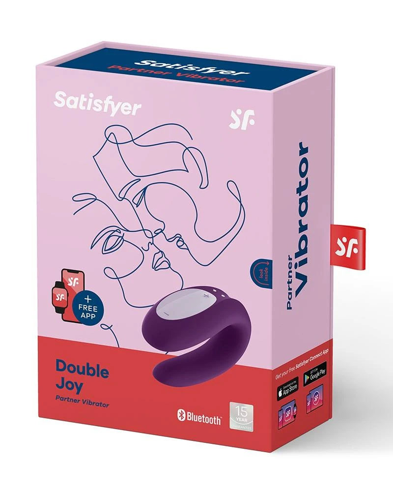 Double Joy - Partner Vibrator - Violet