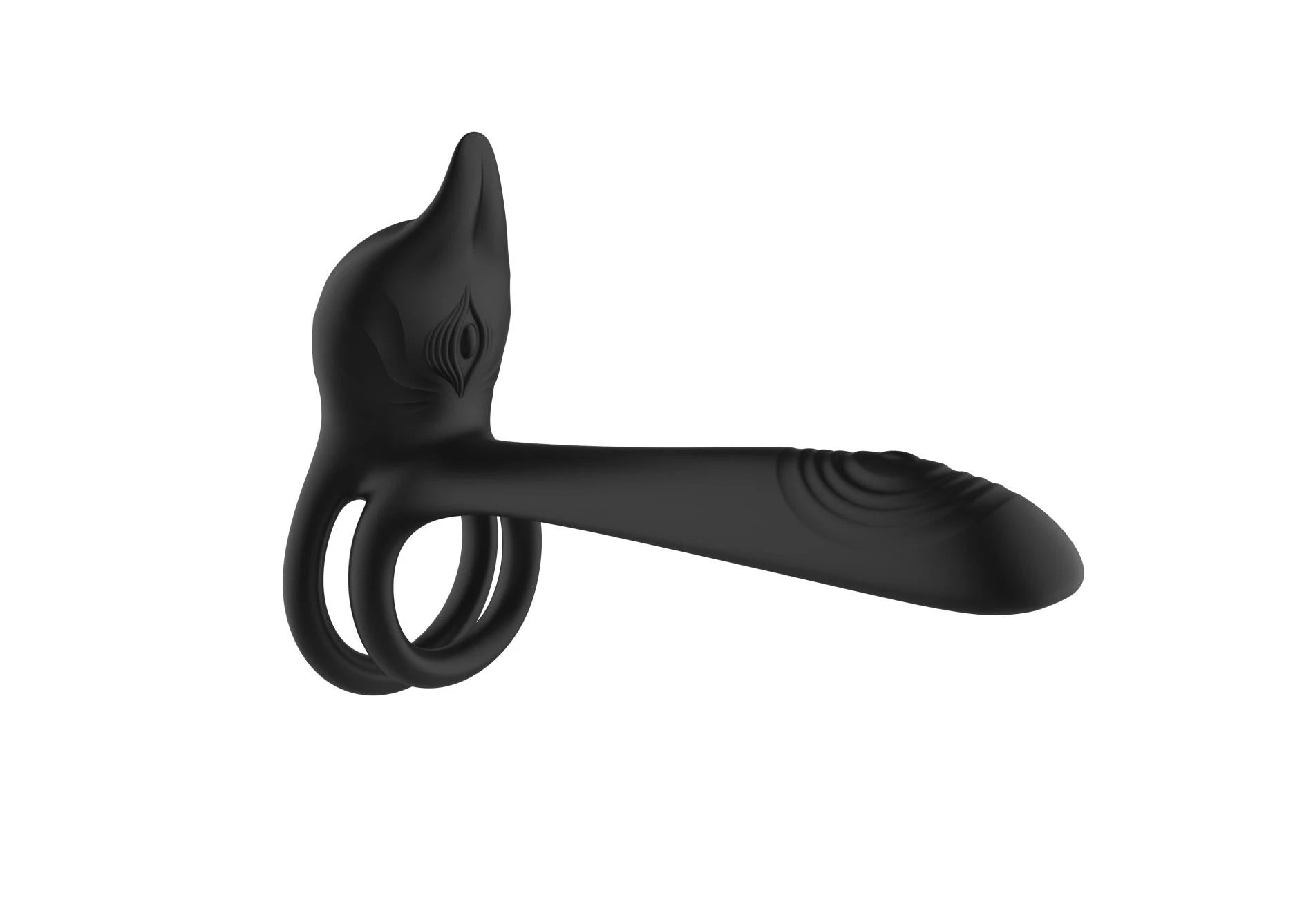 Stimulator - Double vibrating ring - USB 10 Functions / Remote Control