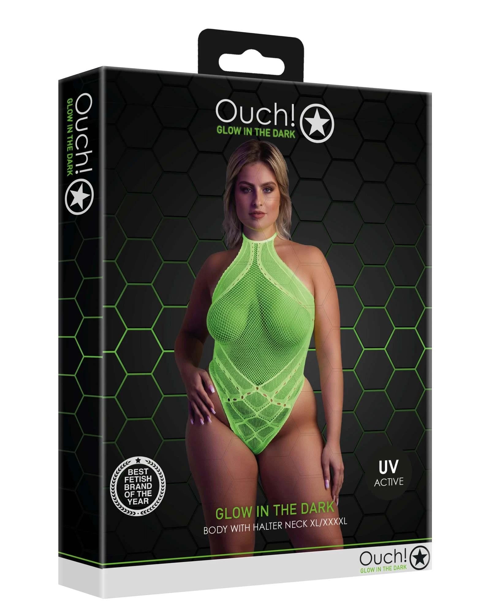 Body dos nu - Vert fluo - XL/XXXXL