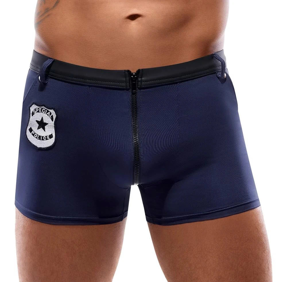 Men's Boxer Briefs Police S
